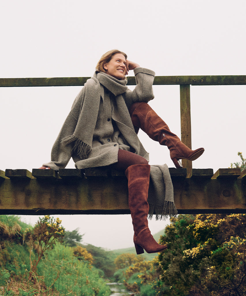 SURY BOOTS DARK SADDLE SUEDE - Image 4