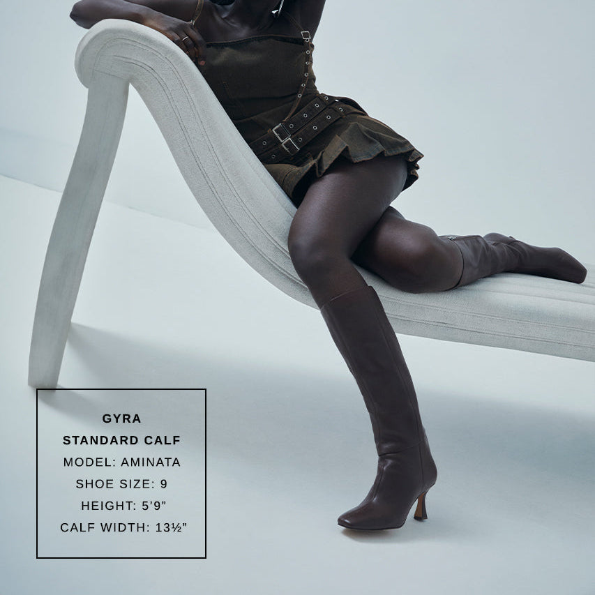 GYRA BOOTS CHOCOLATE LEATHER - Image 3