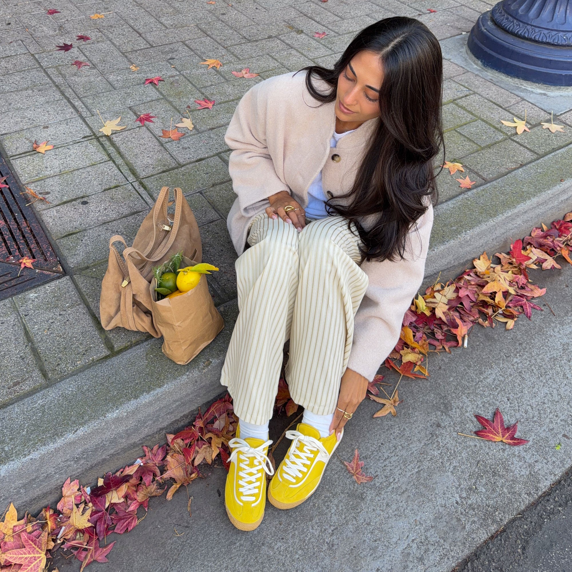 SARIYA SNEAKERS YELLOW NYLON - Image 8