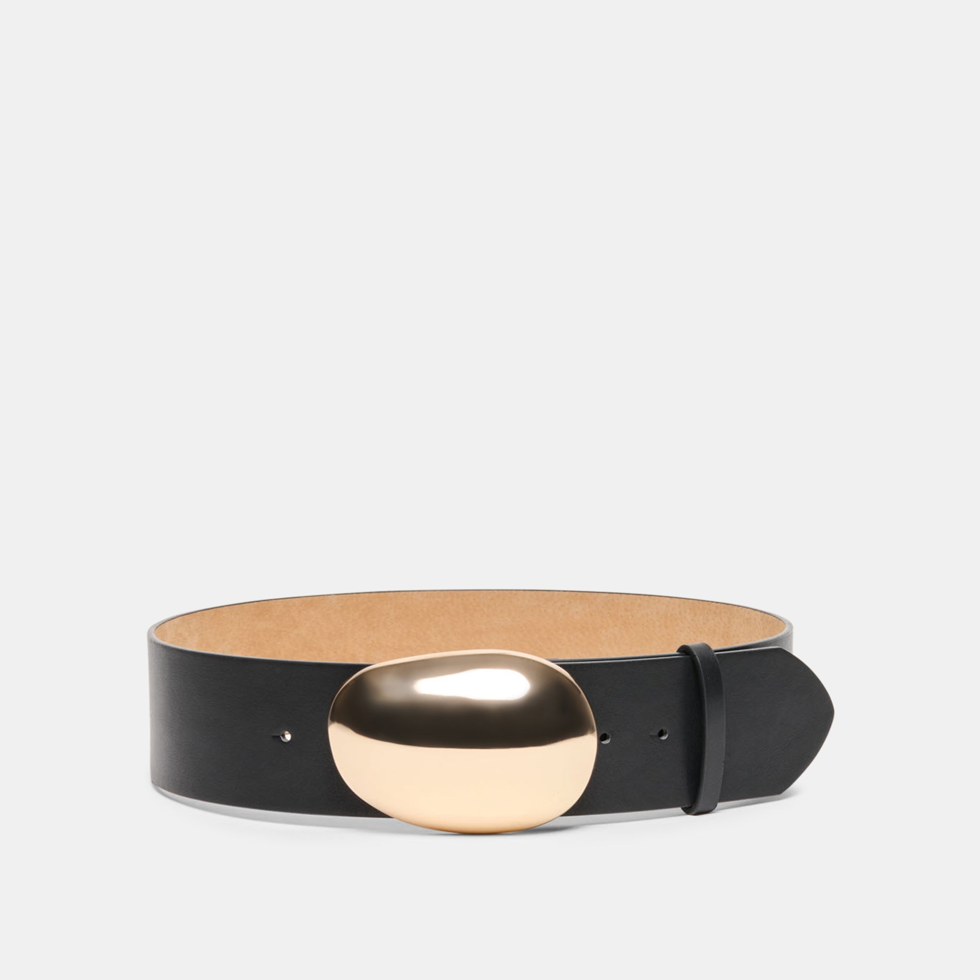 BUBBLE BUCKLE BELT BLACK GOLD - Image 7