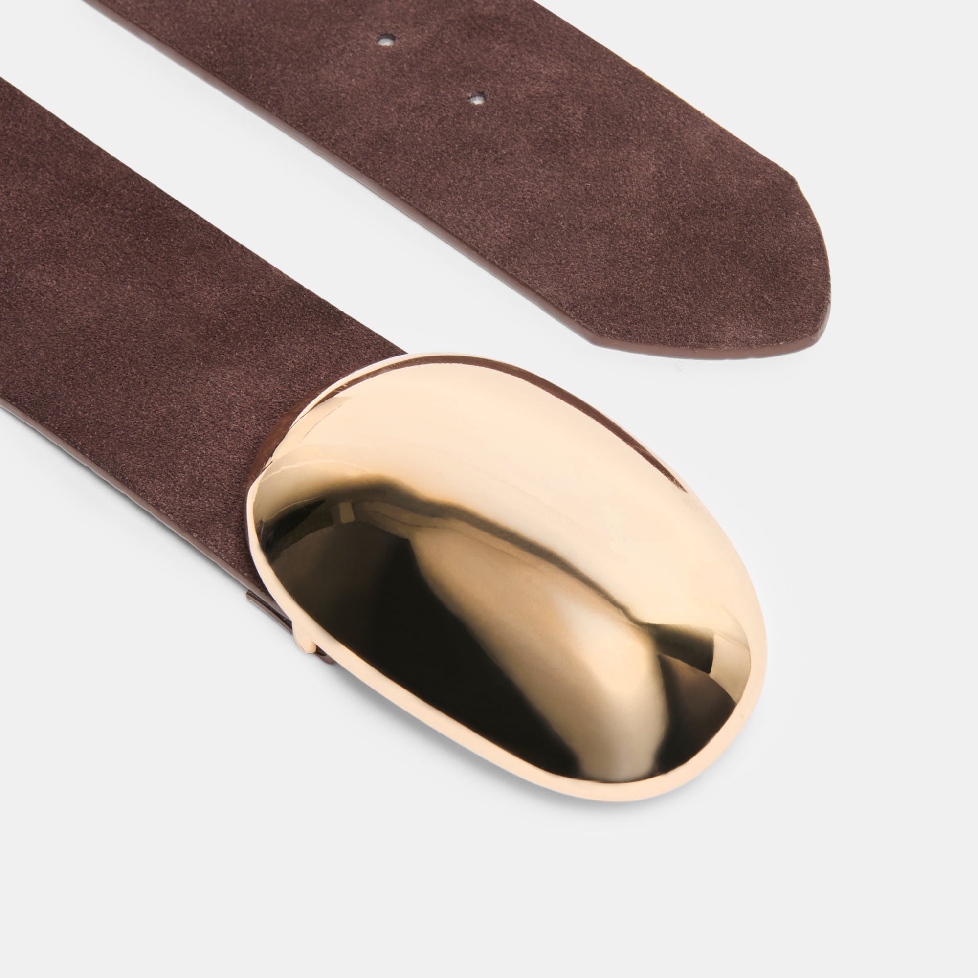 BUBBLE BUCKLE BELT MAHOGANY GOLD - Image 3