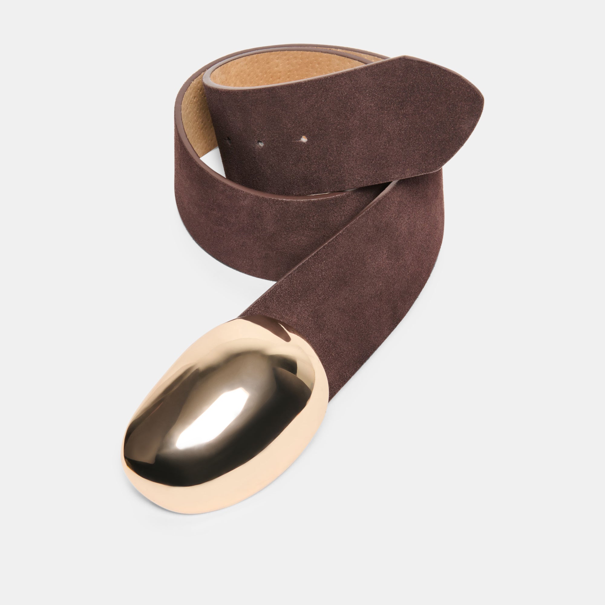 BUBBLE BUCKLE BELT MAHOGANY GOLD - Image 5