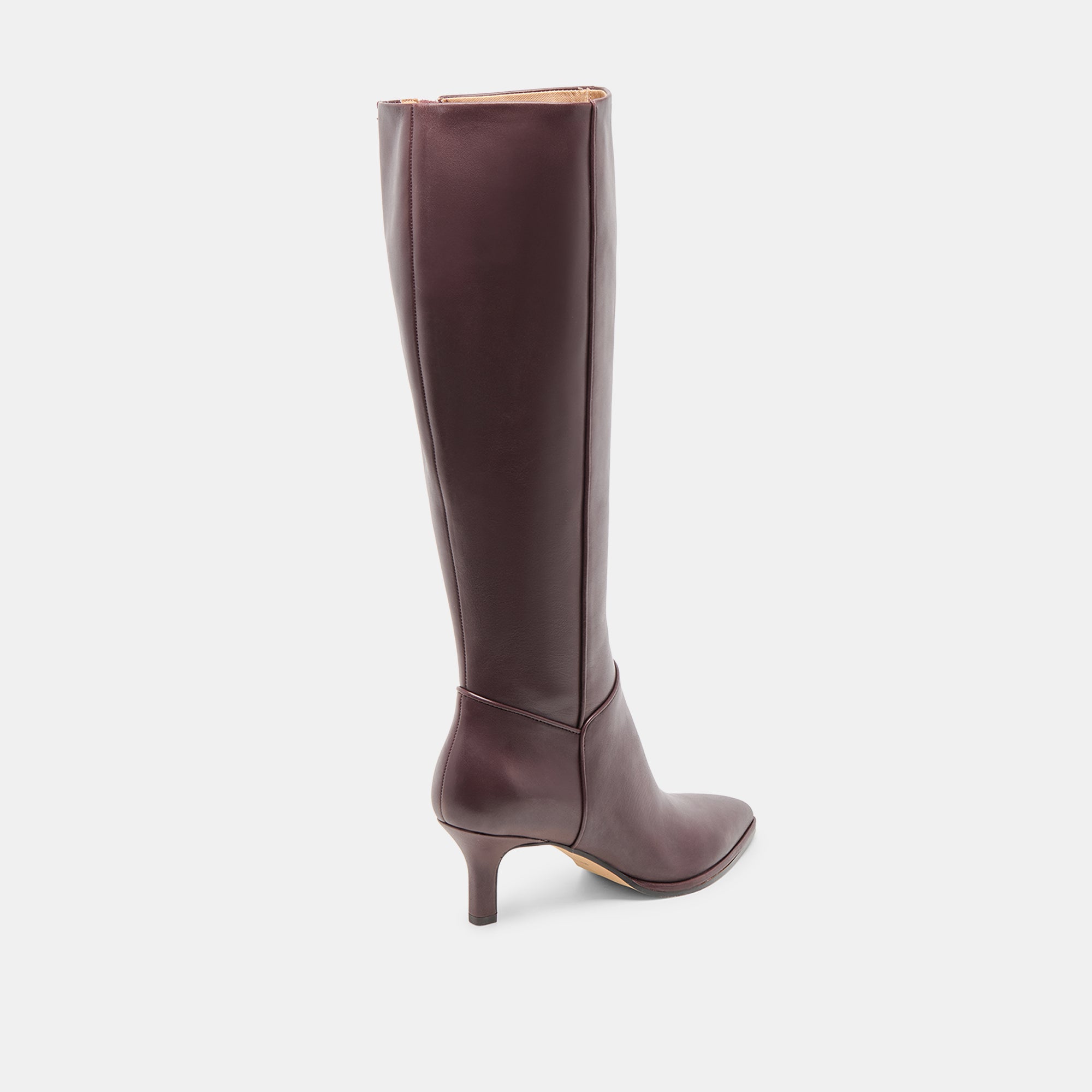 ALDY WIDE CALF BOOTS MULBERRY LEATHER - Image 4