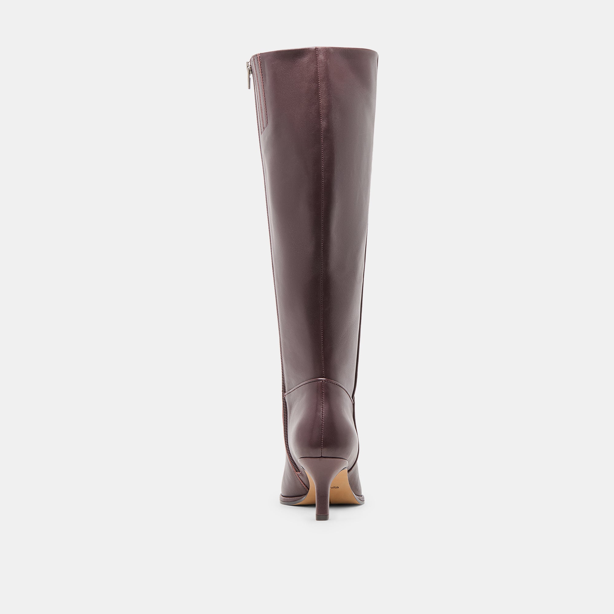 ALDY WIDE CALF BOOTS MULBERRY LEATHER - Image 8