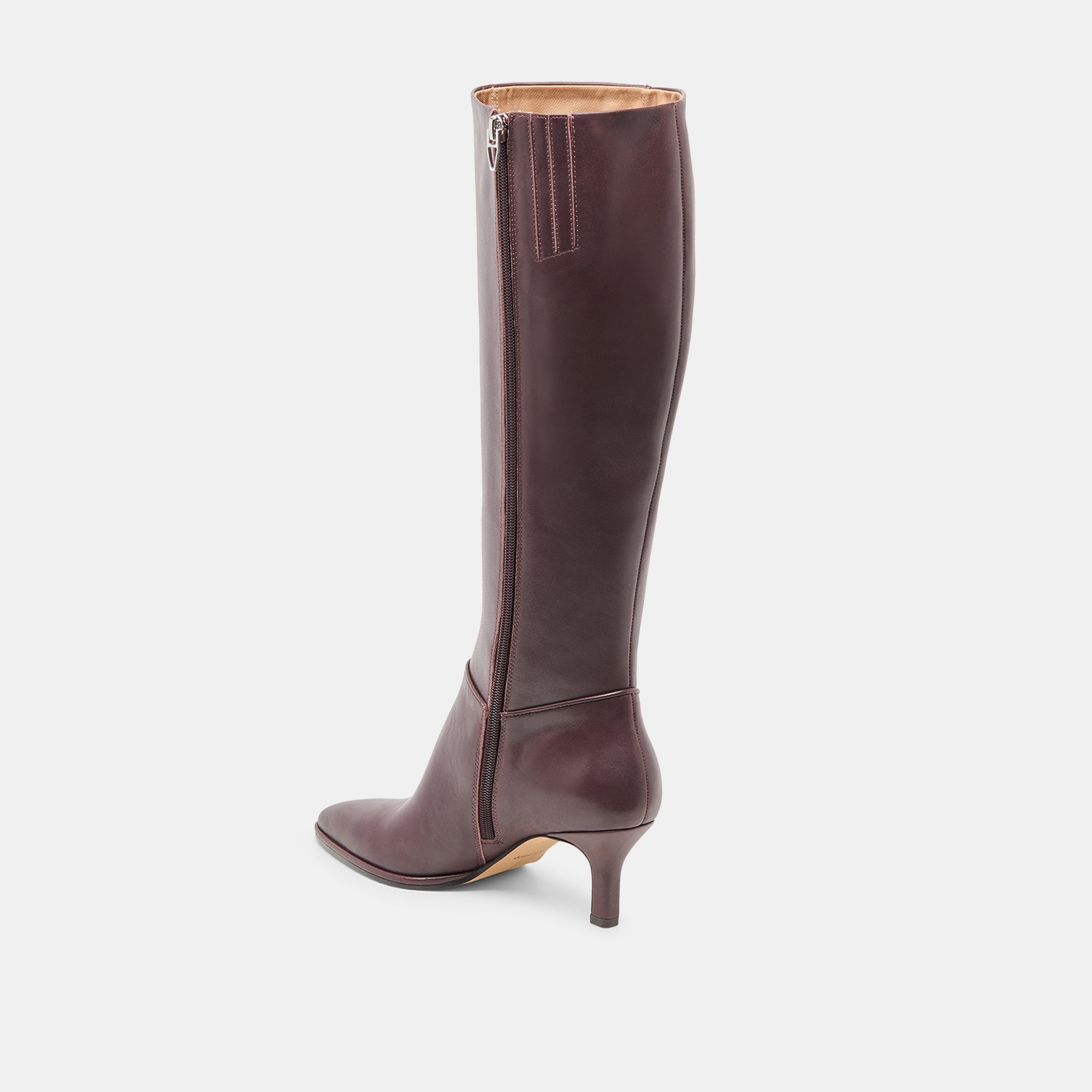 ALDY WIDE CALF BOOTS MULBERRY LEATHER - Image 6