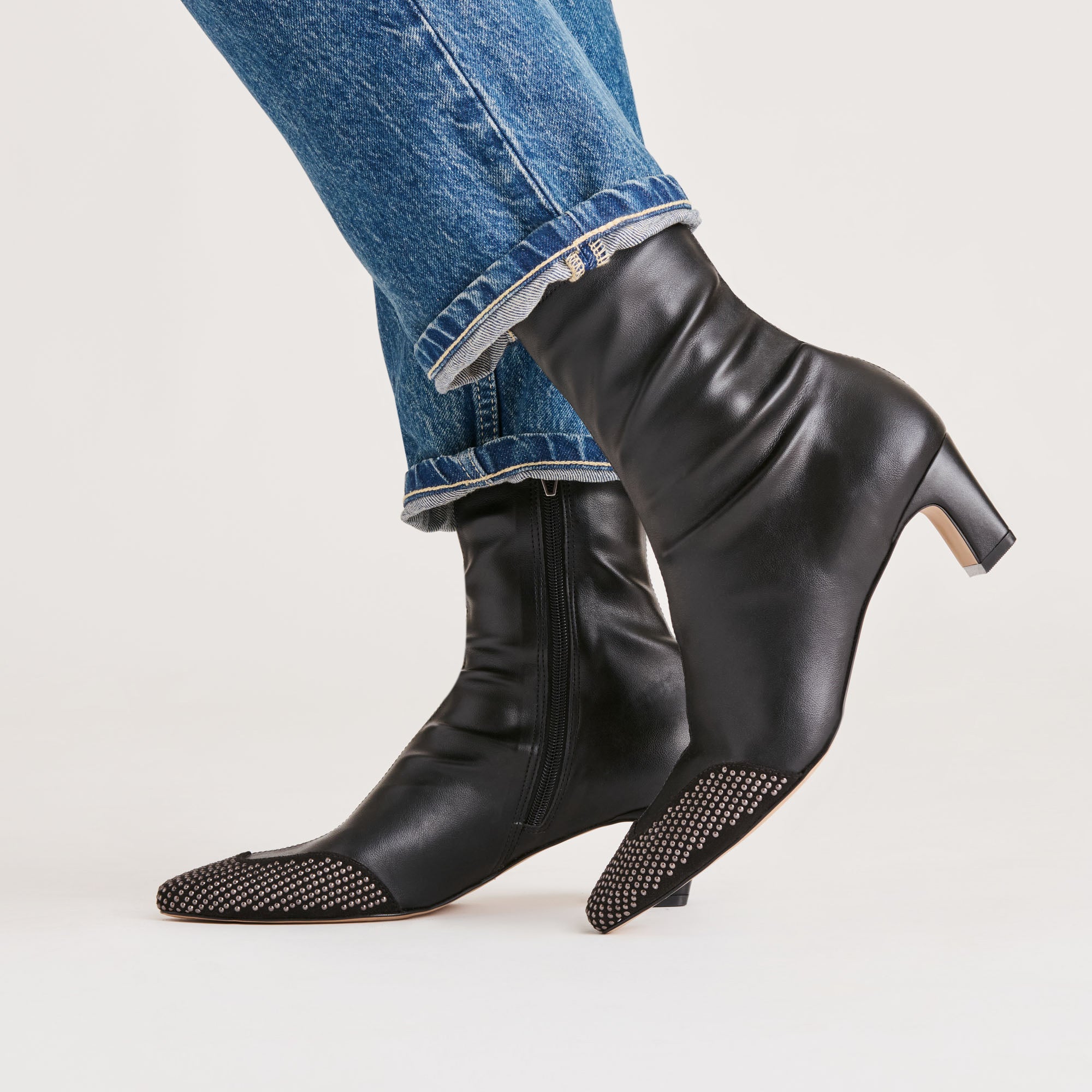 ANIKA STUD BOOTS BLACK STELLA - Image 2