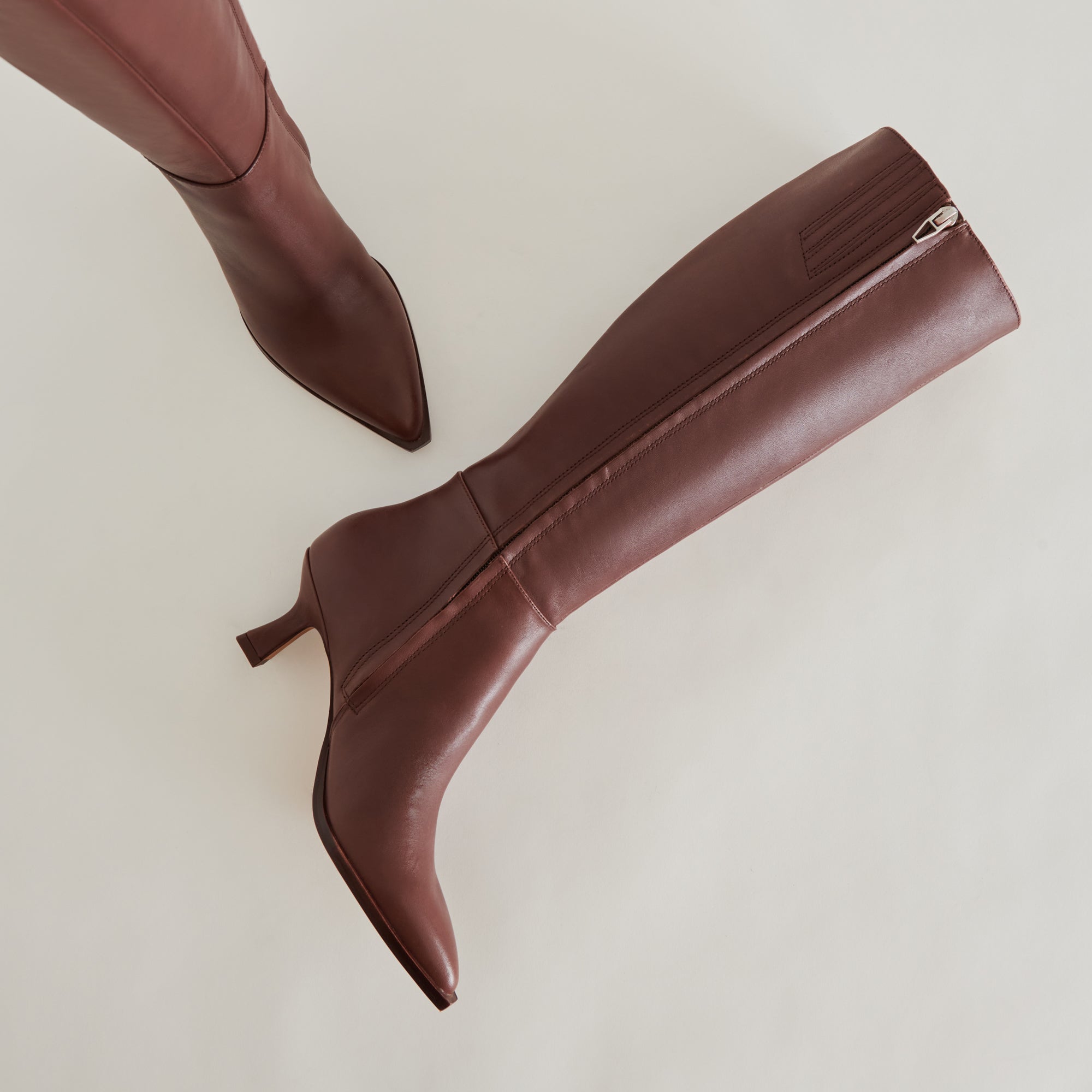 AUGGIE WIDE CALF BOOTS CHOCOLATE LEATHER - Image 4
