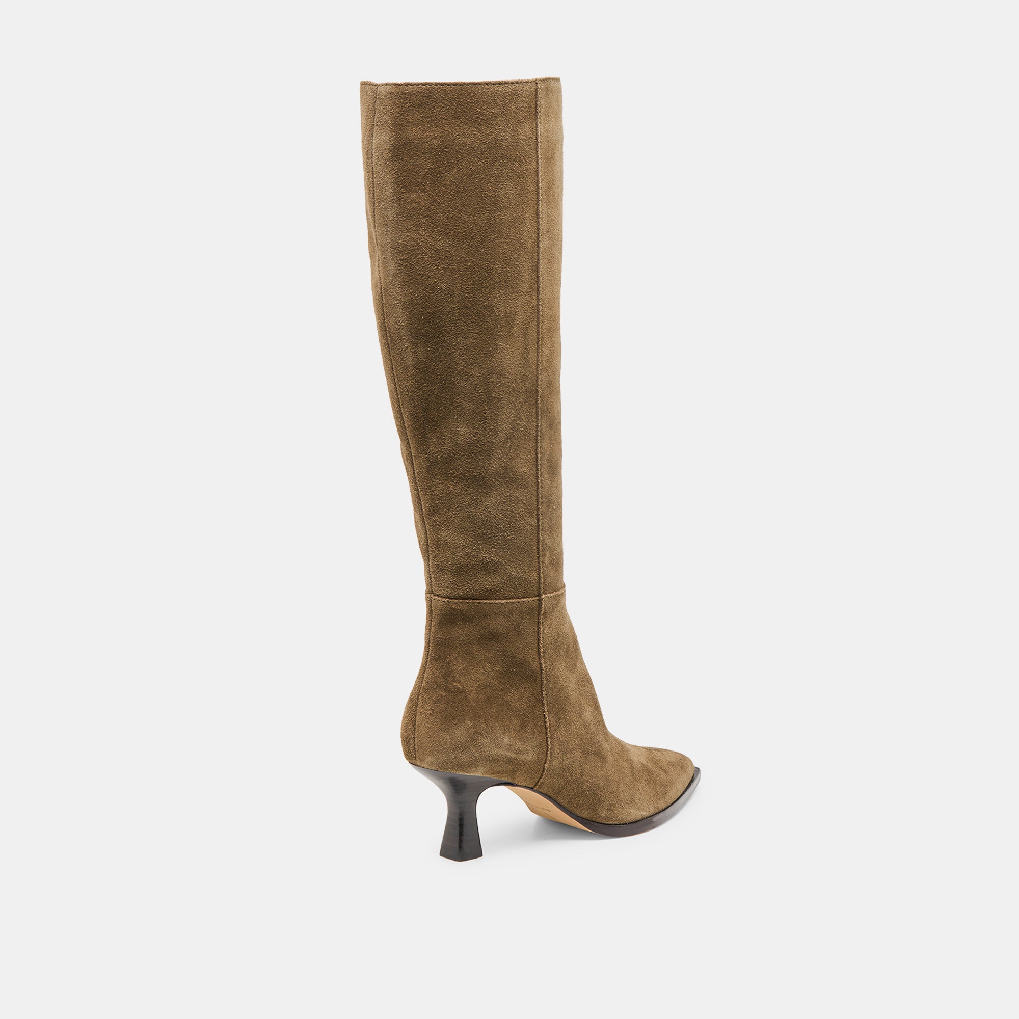 AUGGIE WIDE CALF BOOTS OLIVE SUEDE - Image 3