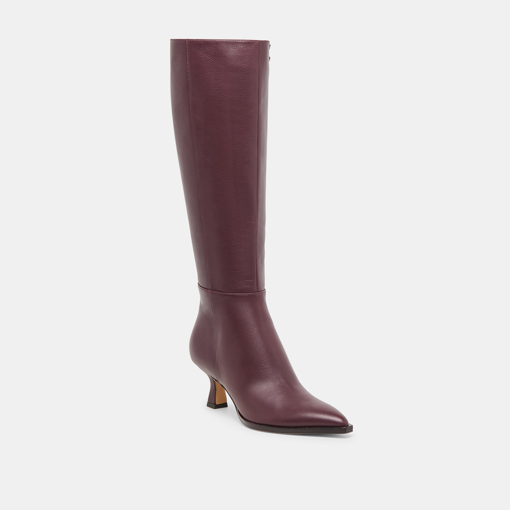AUGGIE WIDE CALF BOOTS WINE LEATHER - Image 2
