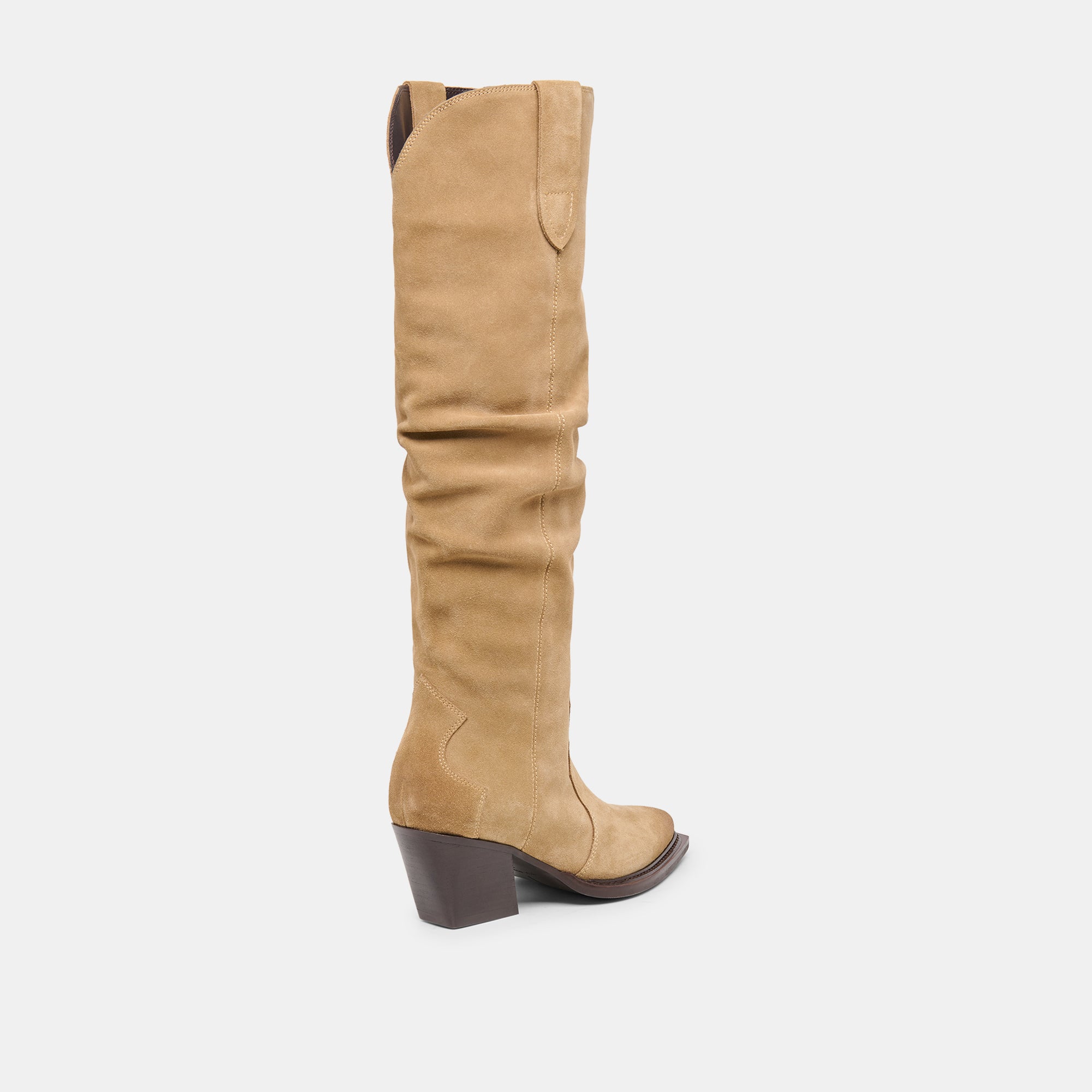 BUCKLY BOOTS CAMEL SUEDE - Image 5