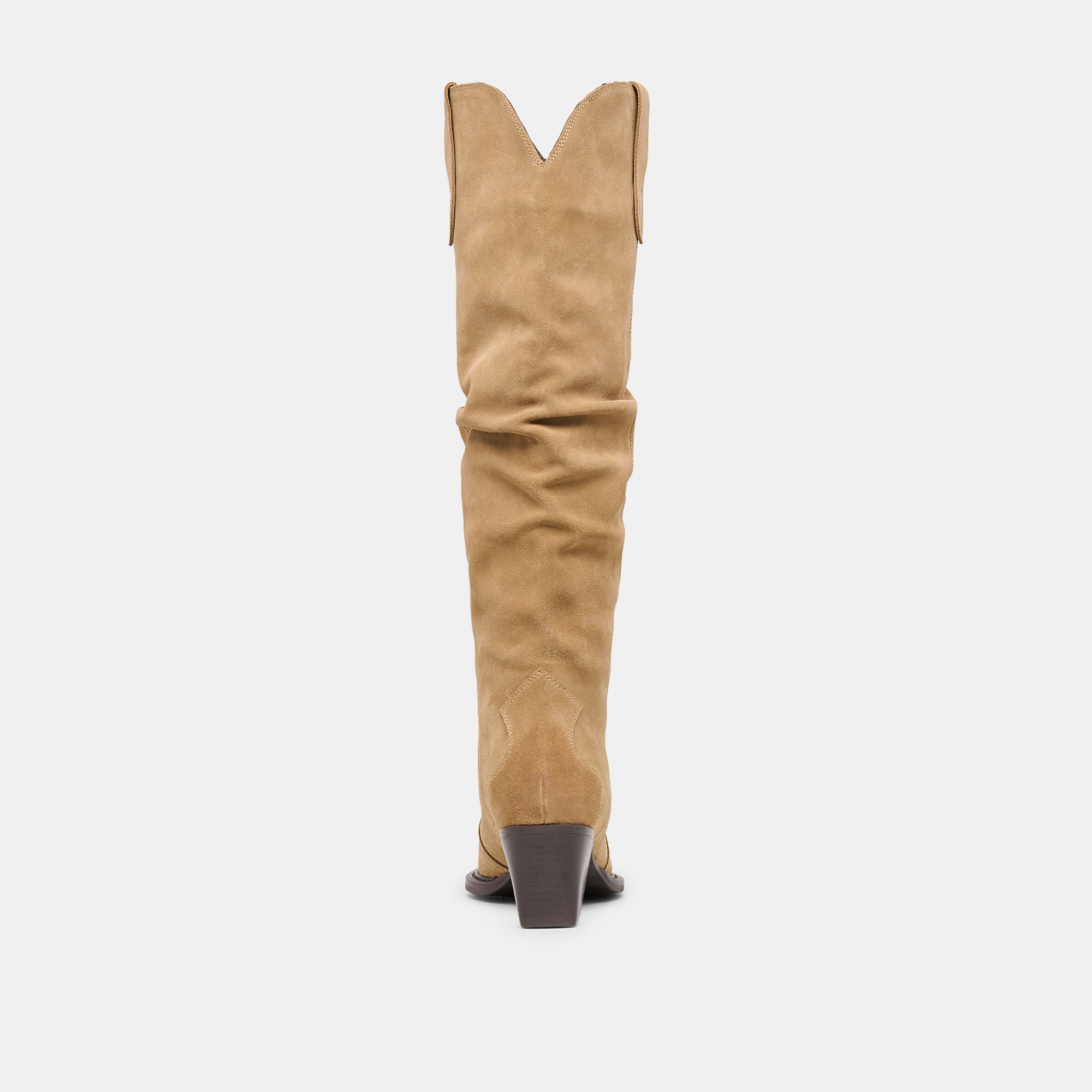 BUCKLY BOOTS CAMEL SUEDE - Image 10
