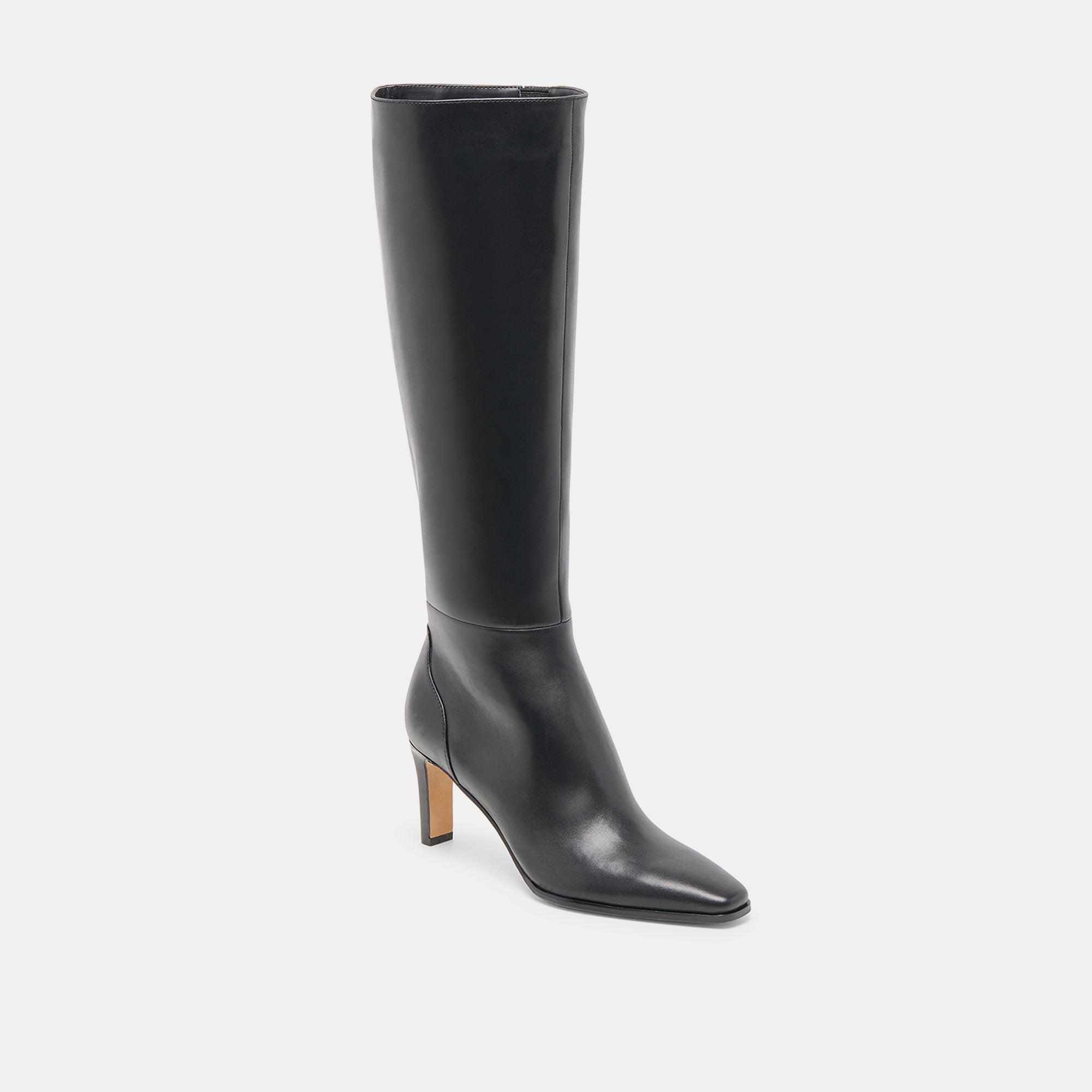 EMMI EXTRA WIDE CALF BOOTS BLACK LEATHER - Image 2