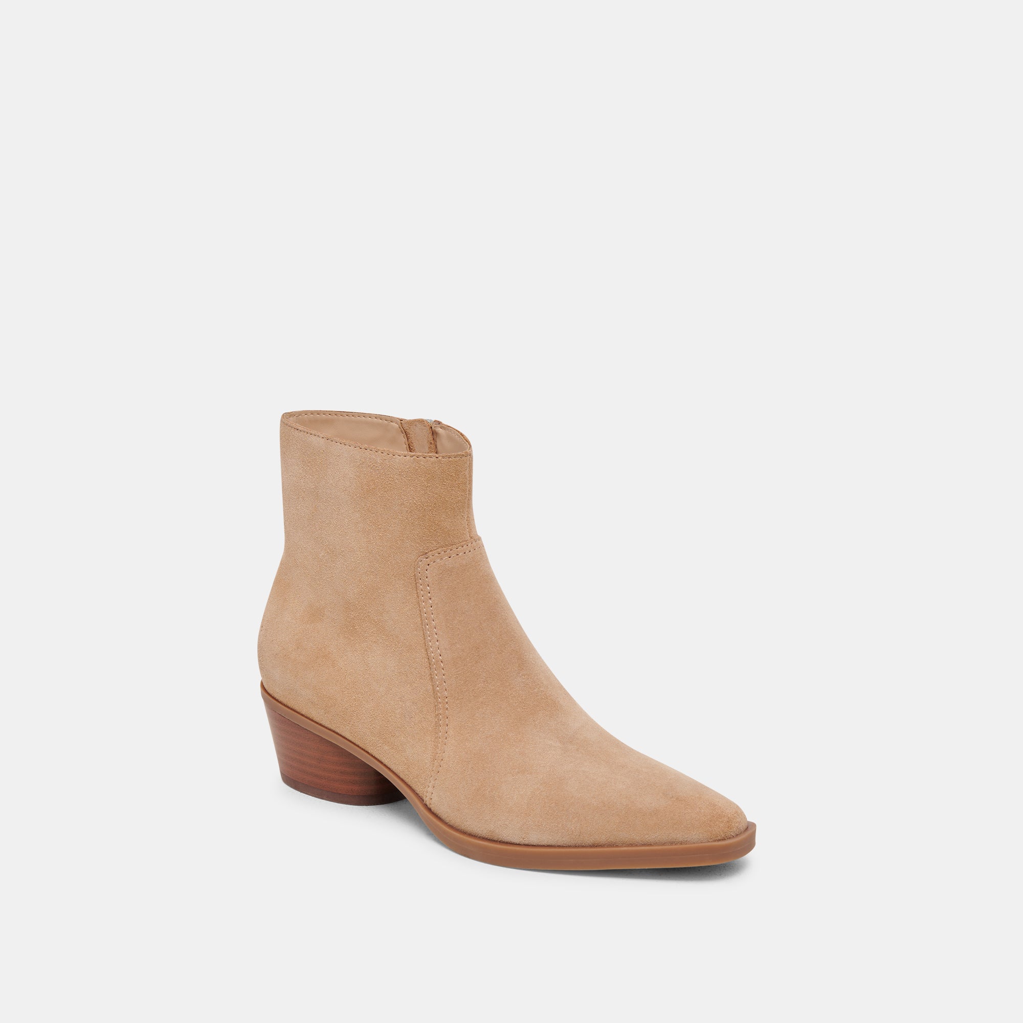 FAHARI H2O WIDE BOOTIES CAMEL SUEDE - Image 2