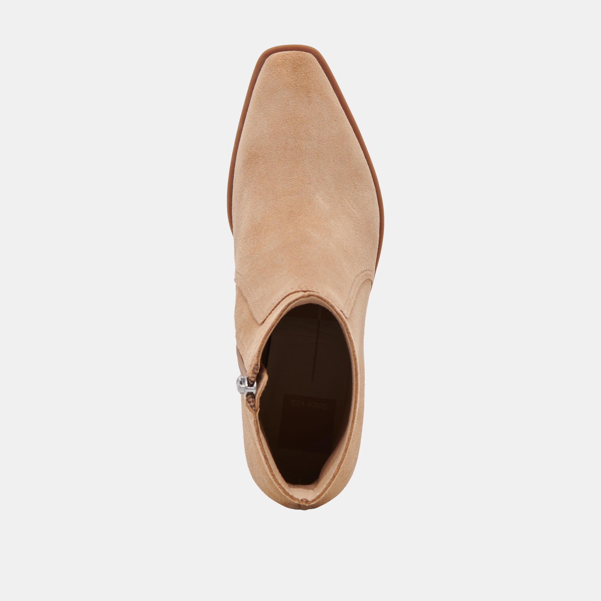 FAHARI H2O WIDE BOOTIES CAMEL SUEDE - Image 8