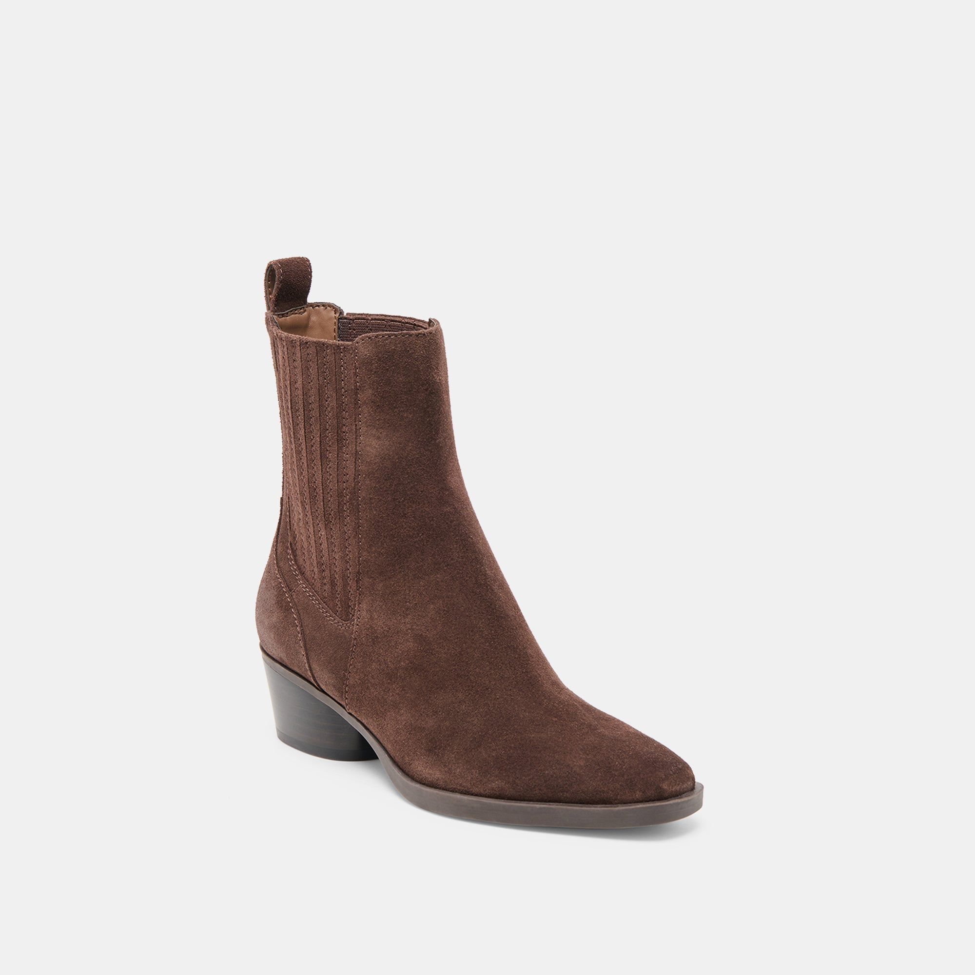 FAINT H2O BOOTIES DK BROWN SUEDE - Image 2