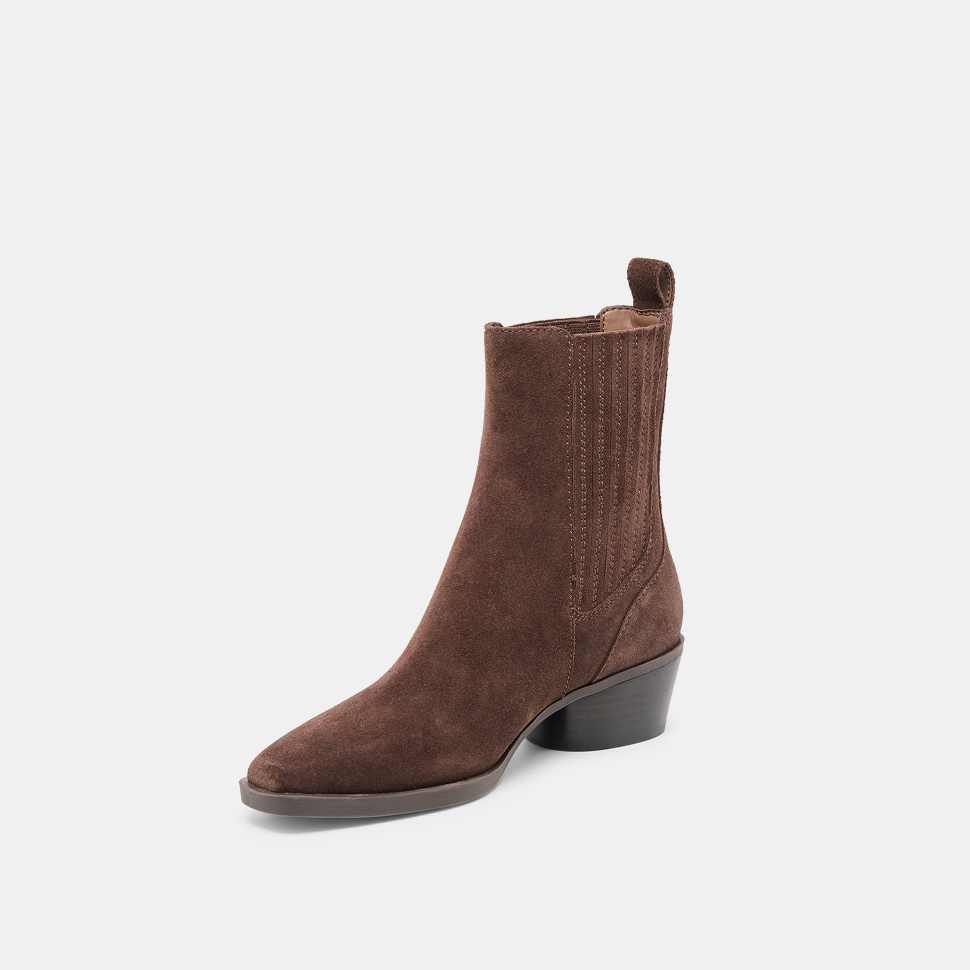 FAINT H2O BOOTIES DK BROWN SUEDE - Image 4