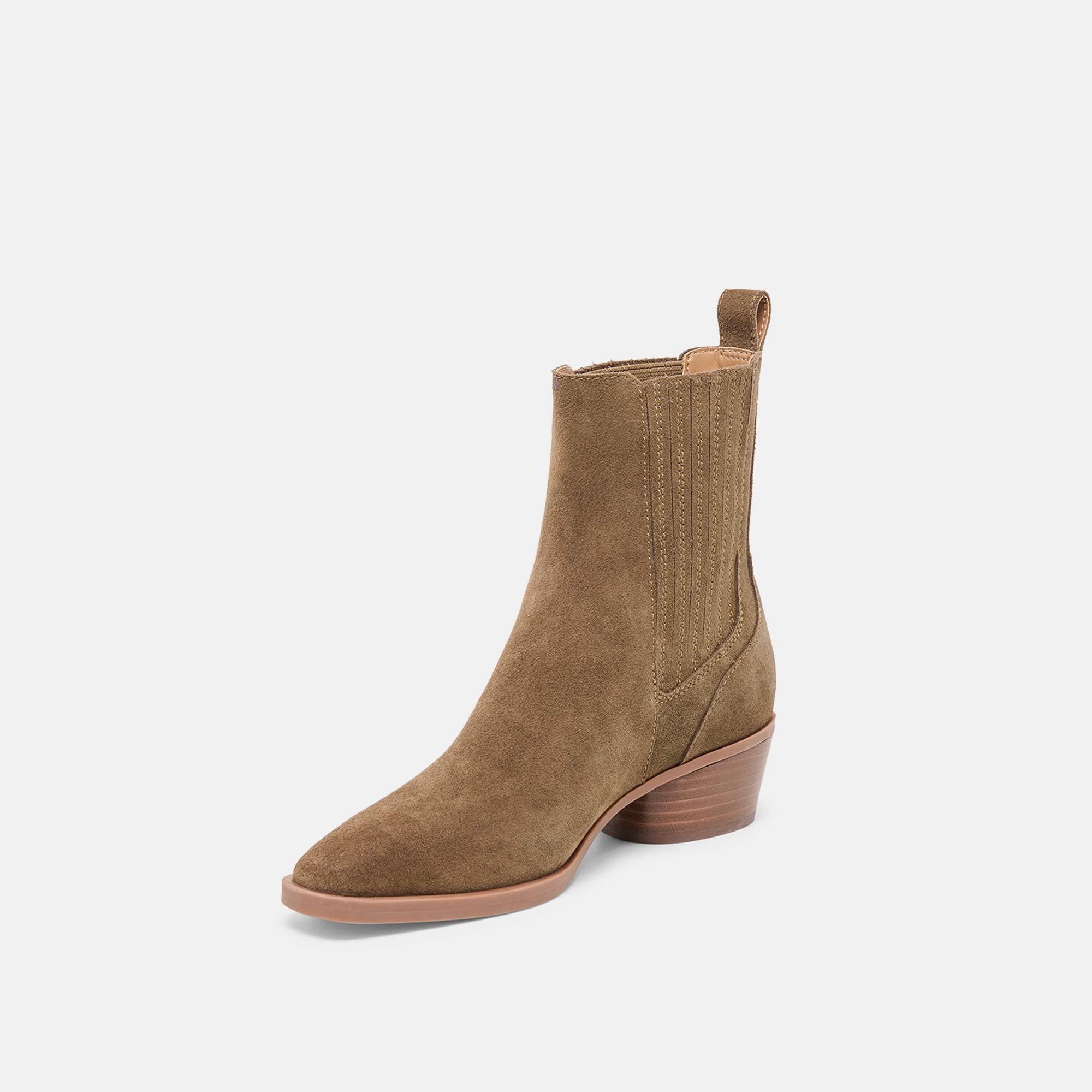 FAINT H2O BOOTIES OLIVE SUEDE - Image 4