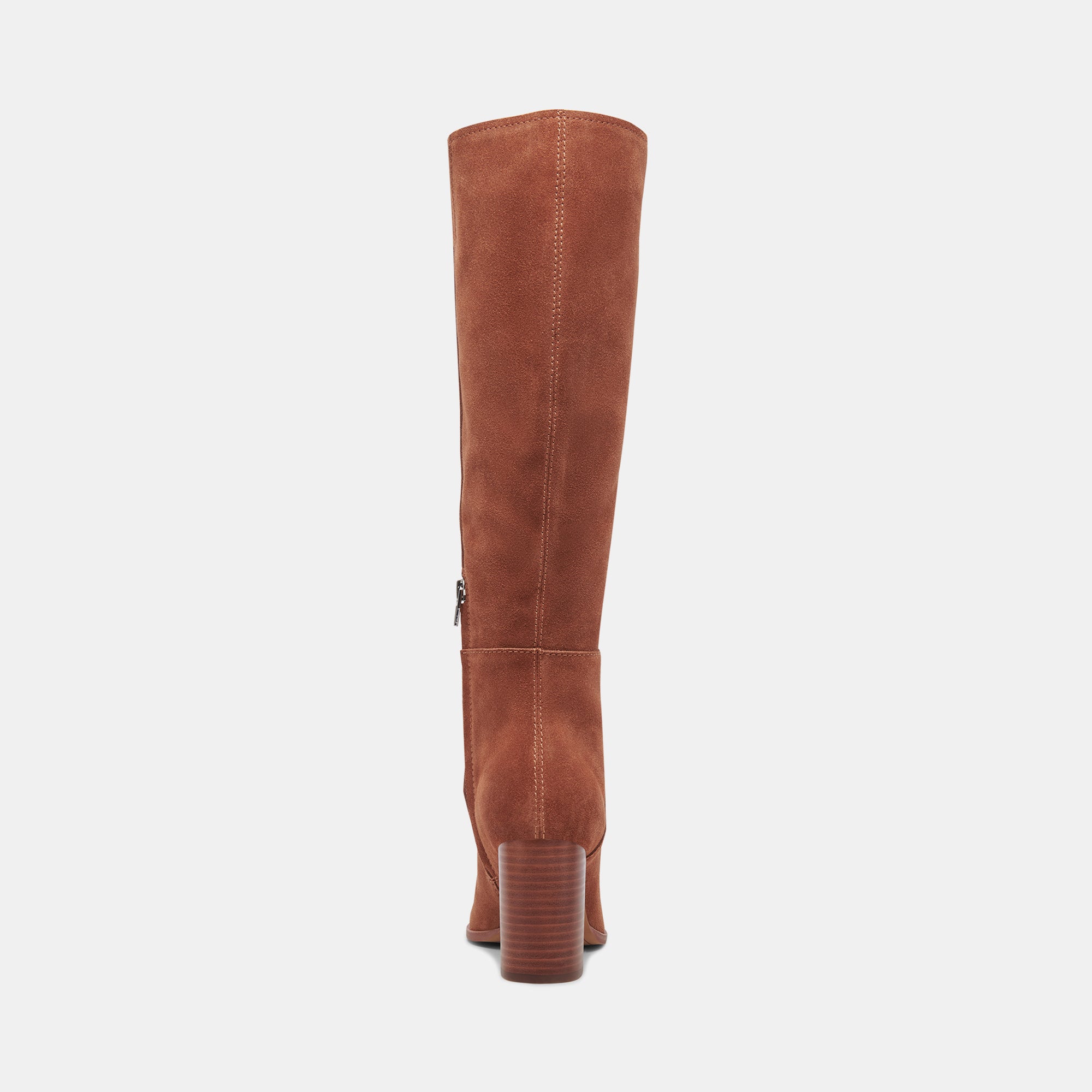 FYNN WIDE CALF BOOTS DK BROWN SUEDE - Image 9