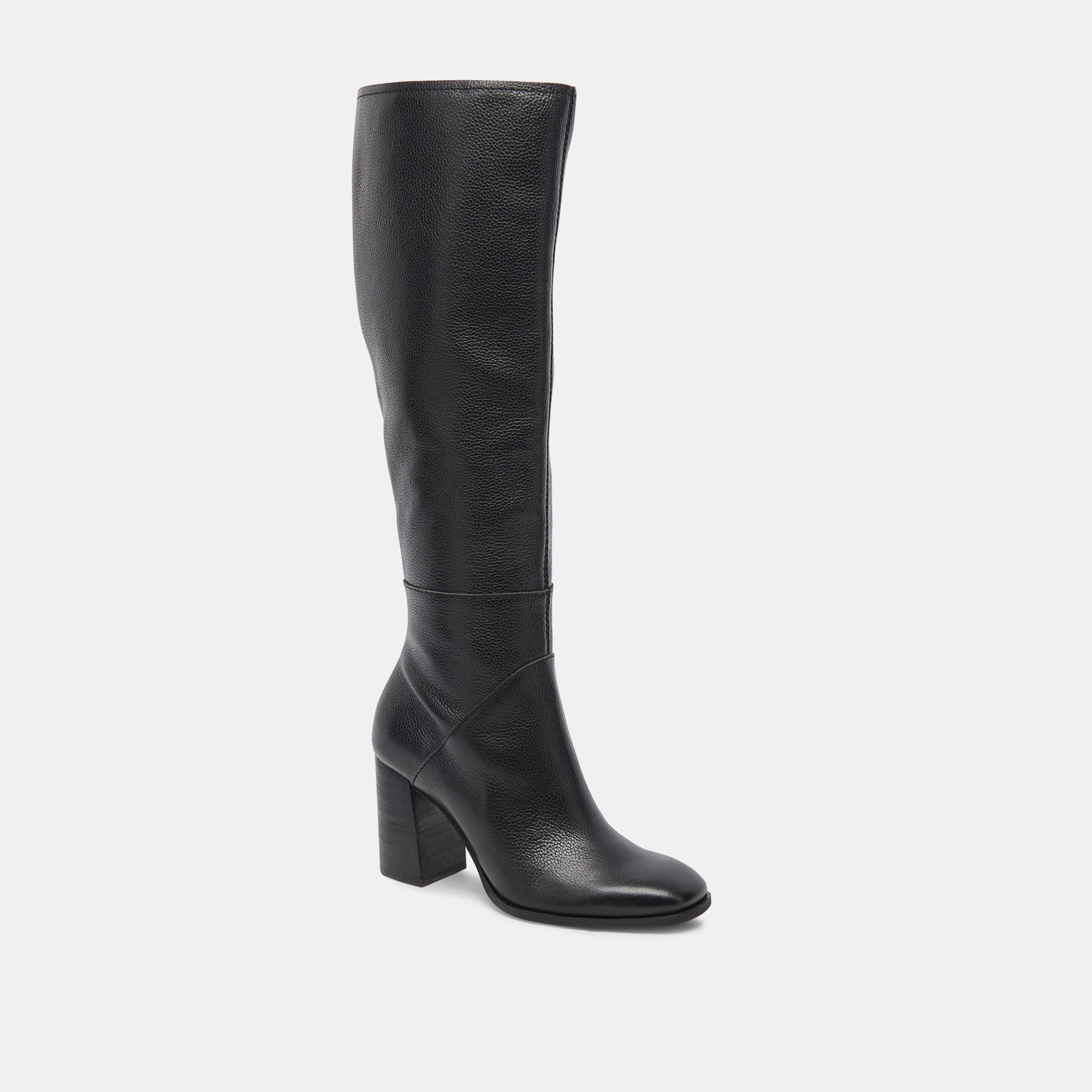 FYNN WIDE CALF BOOTS ONYX LEATHER - Image 4