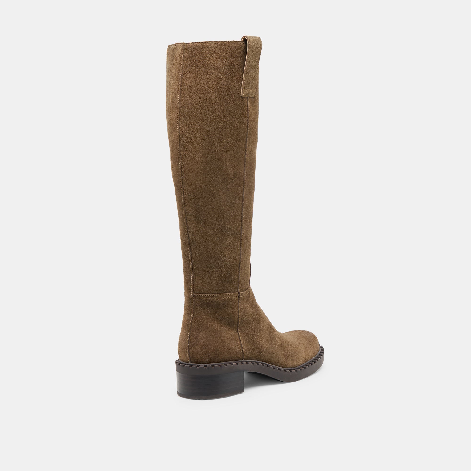GLORY H2O WIDE CALF BOOTS OLIVE SUEDE - Image 3