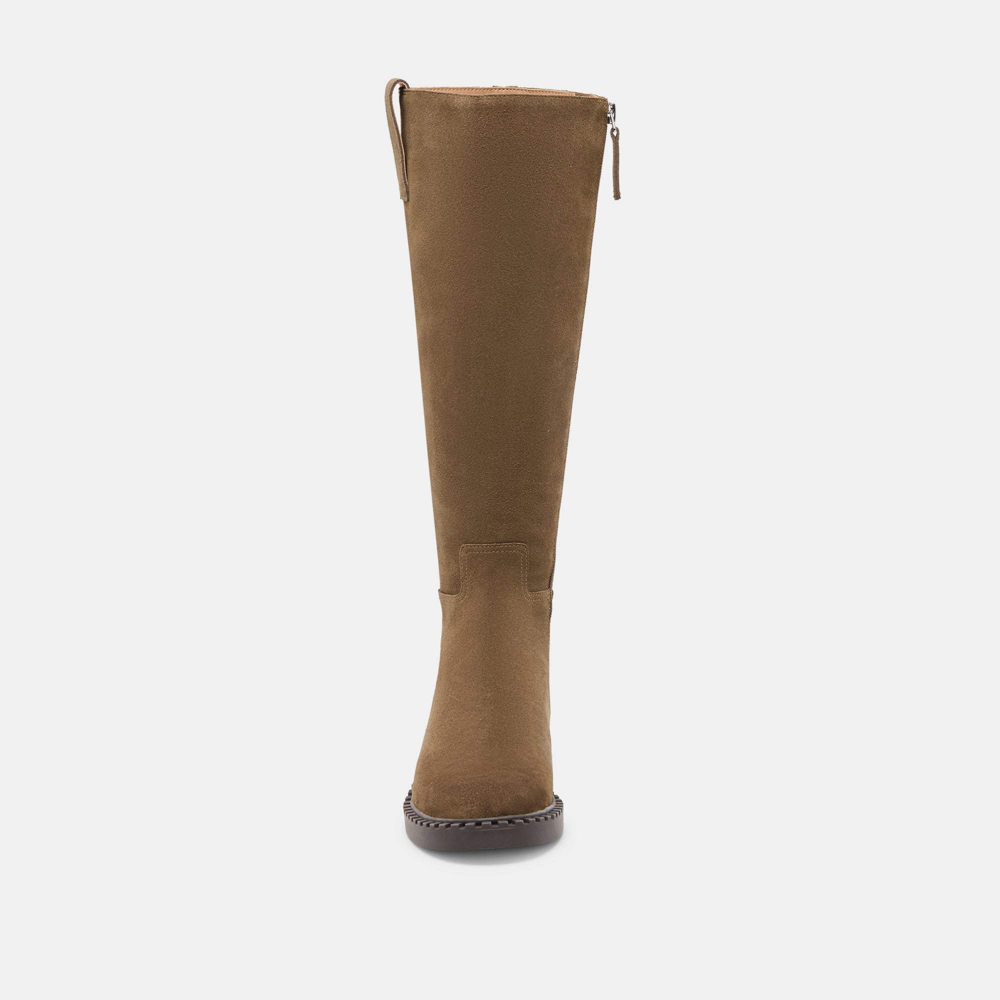 GLORY H2O WIDE CALF BOOTS OLIVE SUEDE - Image 6