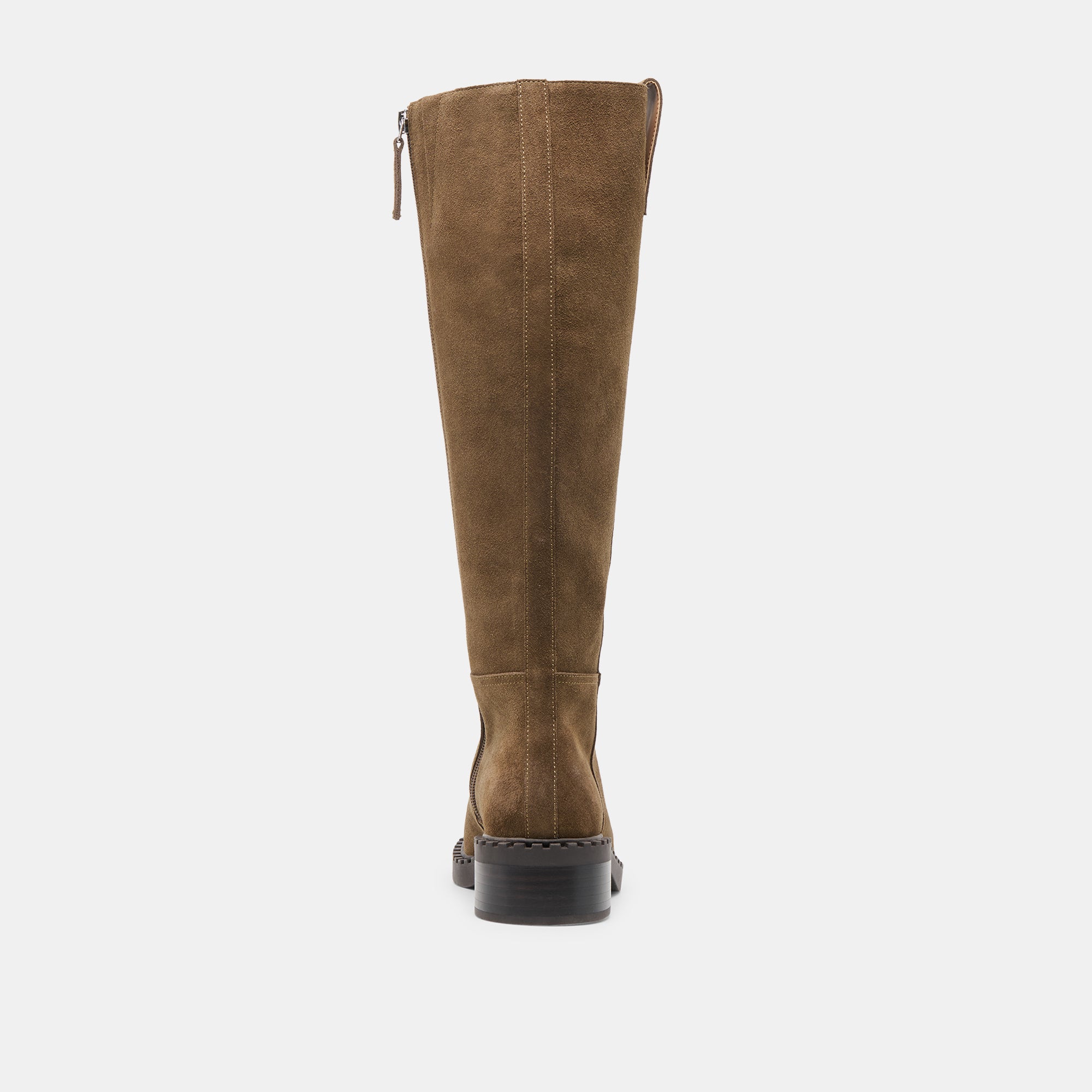 GLORY H2O WIDE CALF BOOTS OLIVE SUEDE - Image 7