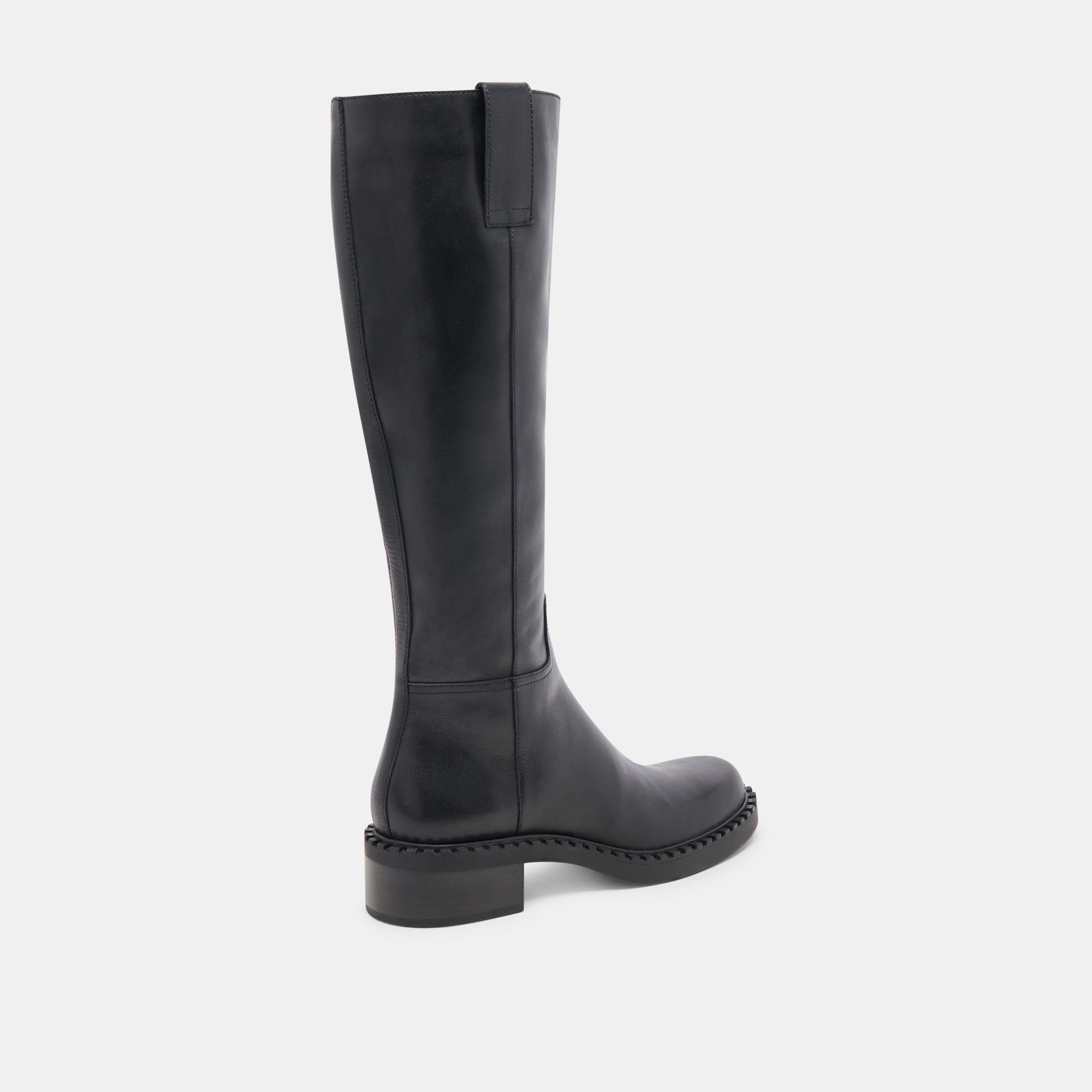 GLORY H2O WIDE CALF BOOTS BLACK LEATHER - Image 3