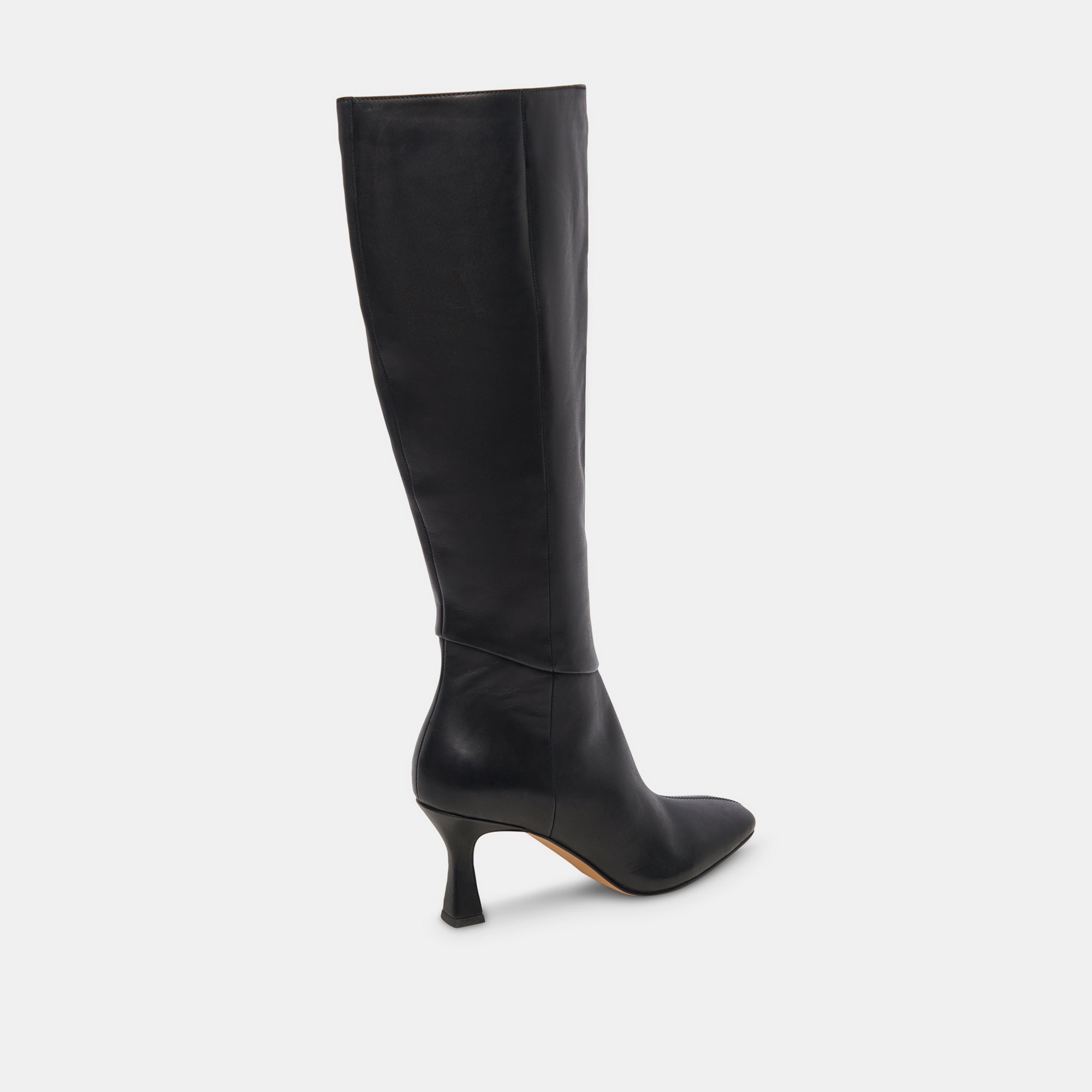 GYRA WIDE CALF BOOTS BLACK LEATHER - Image 11