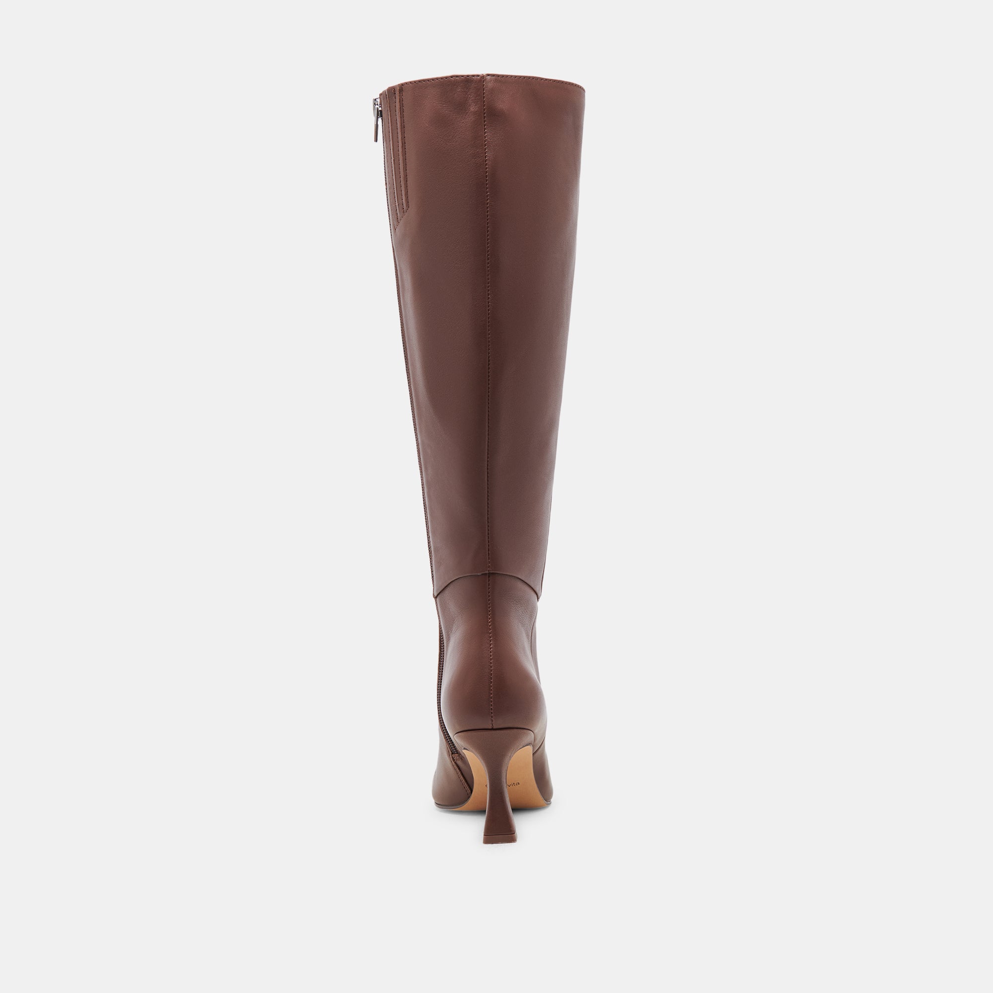 GYRA WIDE CALF BOOTS CHOCOLATE LEATHER - Image 11