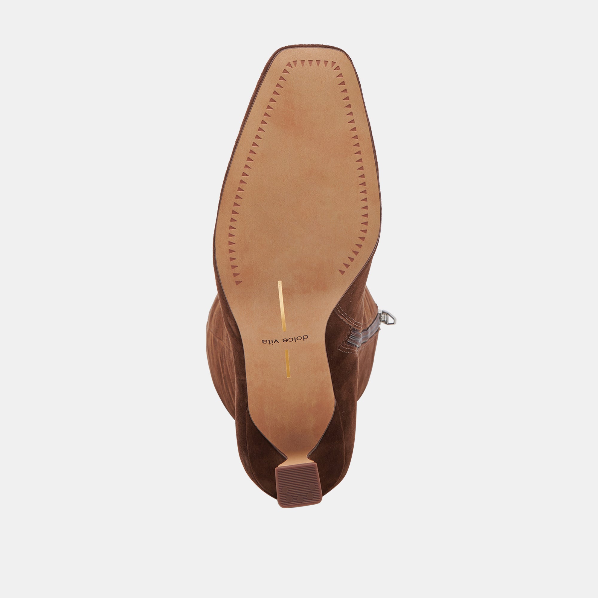 GYRA WIDE CALF BOOTS DK BROWN SUEDE - Image 14