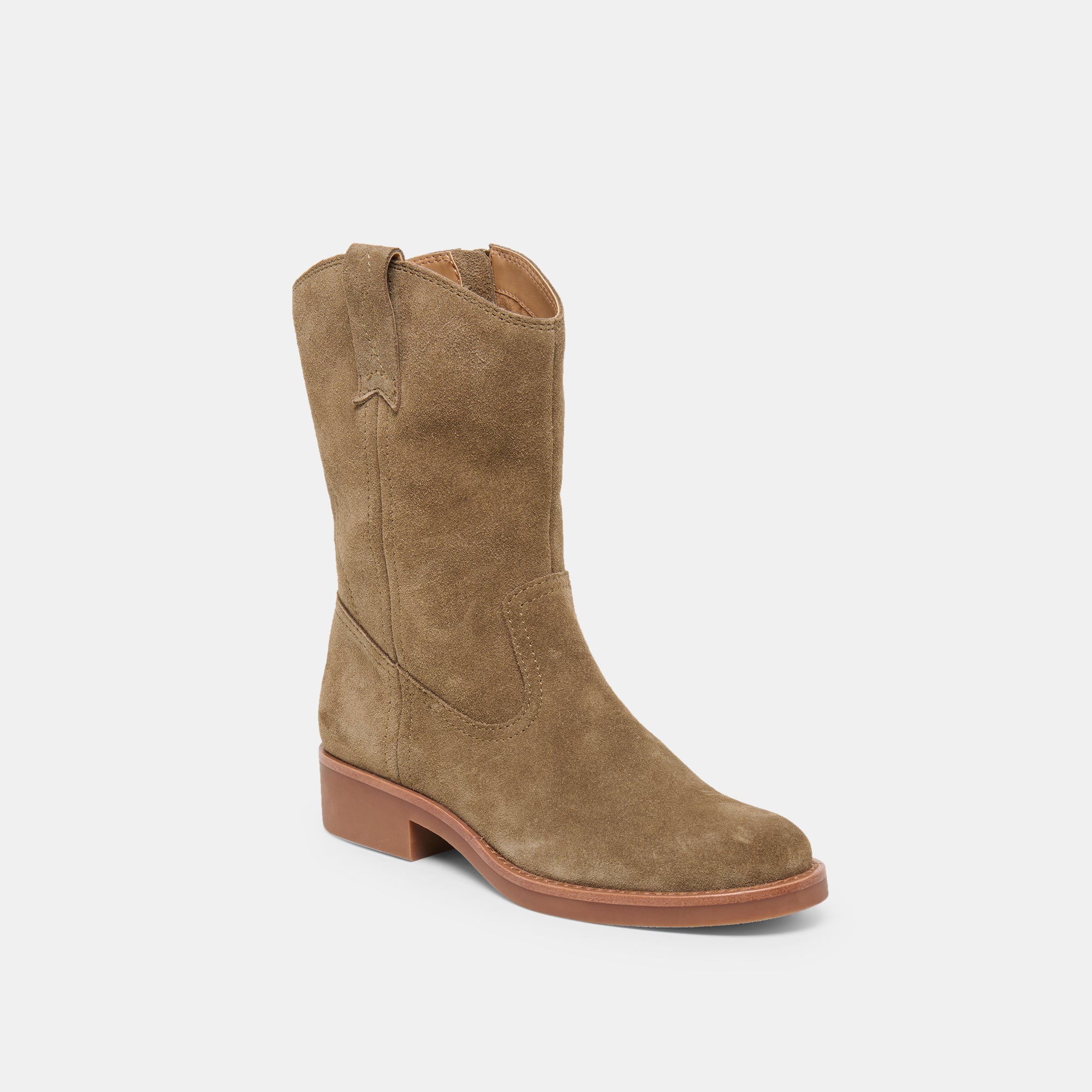 HALINE H2O BOOTS OLIVE SUEDE - Image 3