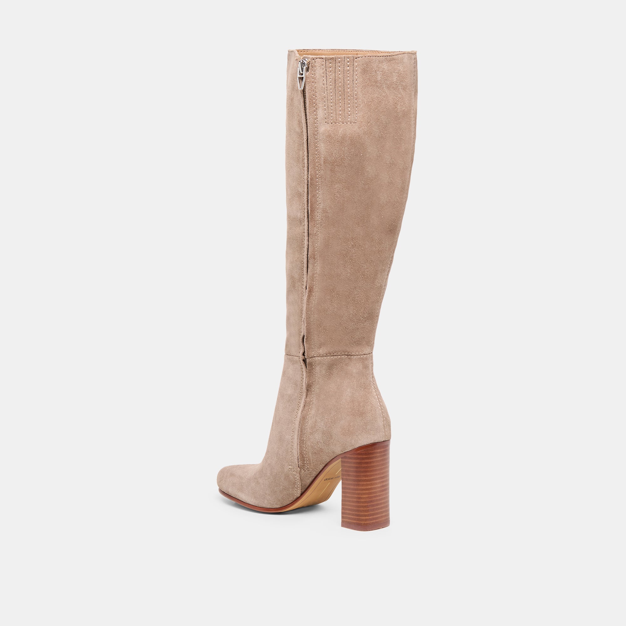 HUDSIN WIDE CALF BOOTS BARLEY SUEDE - Image 6