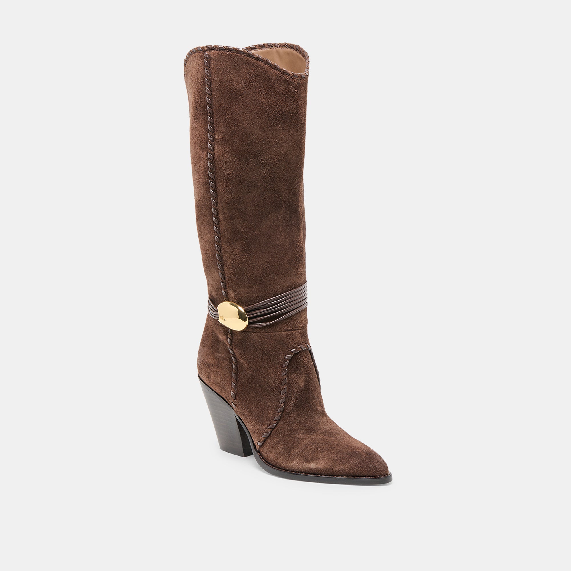 JODY BOOTS DK BROWN SUEDE - Image 3