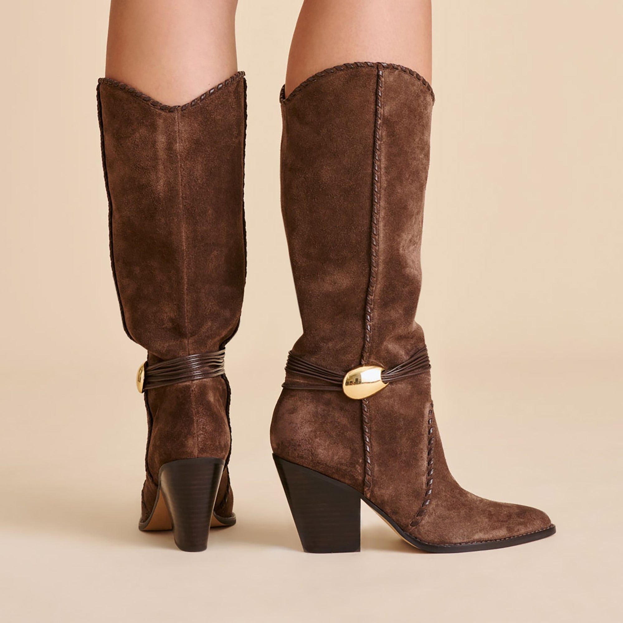 JODY BOOTS DK BROWN SUEDE - Image 2