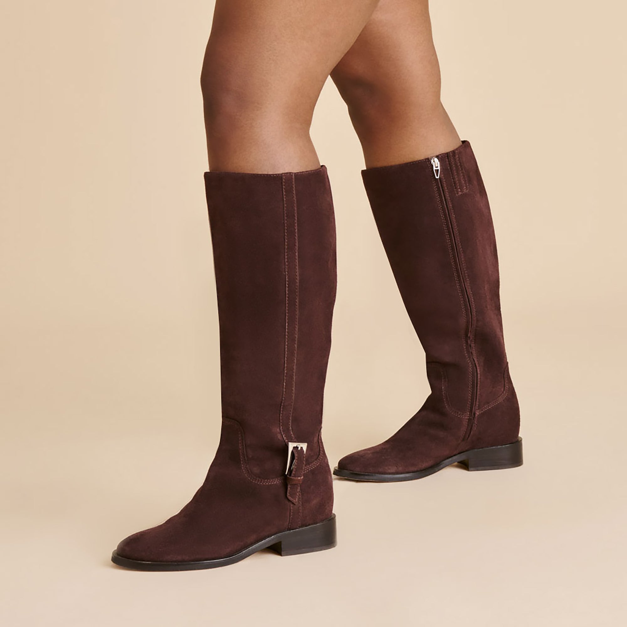 KILIAN H2O WIDE CALF BOOTS MAHOGANY SUEDE - Image 5
