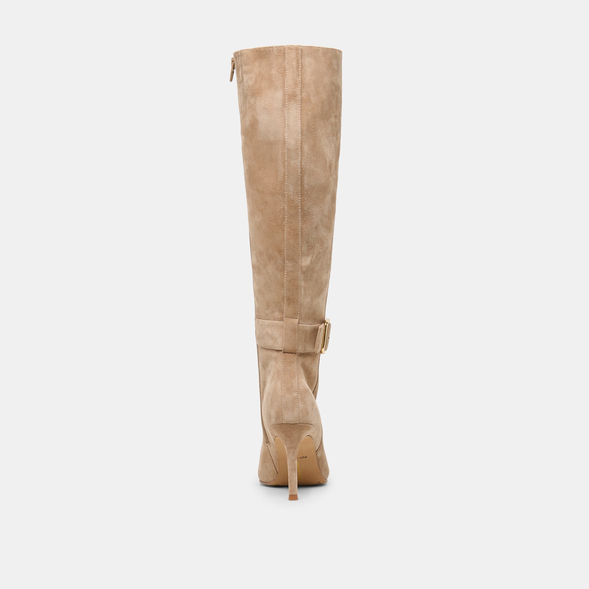 KINZY BOOTS CAMEL SUEDE - Image 9