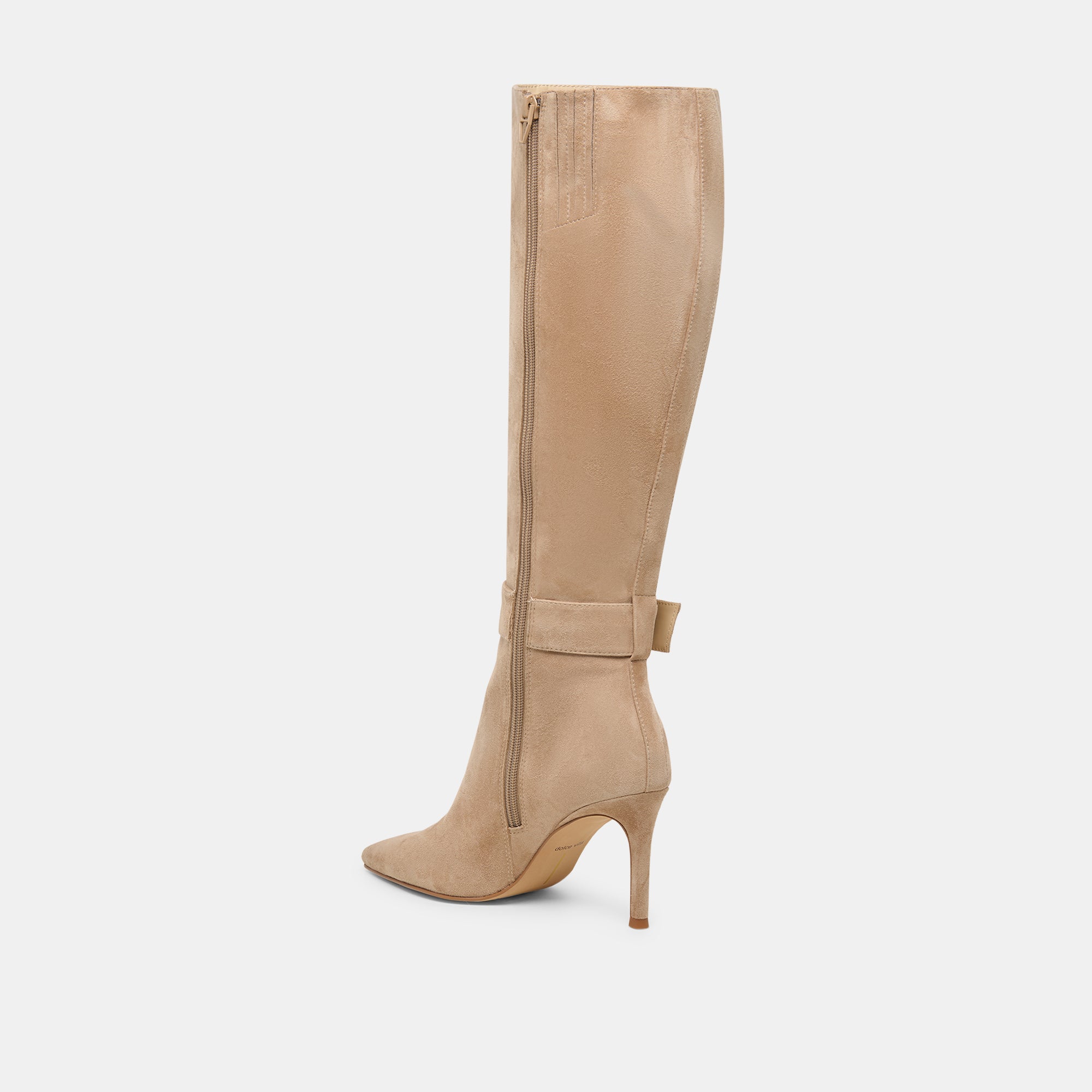 KINZY BOOTS CAMEL SUEDE - Image 7