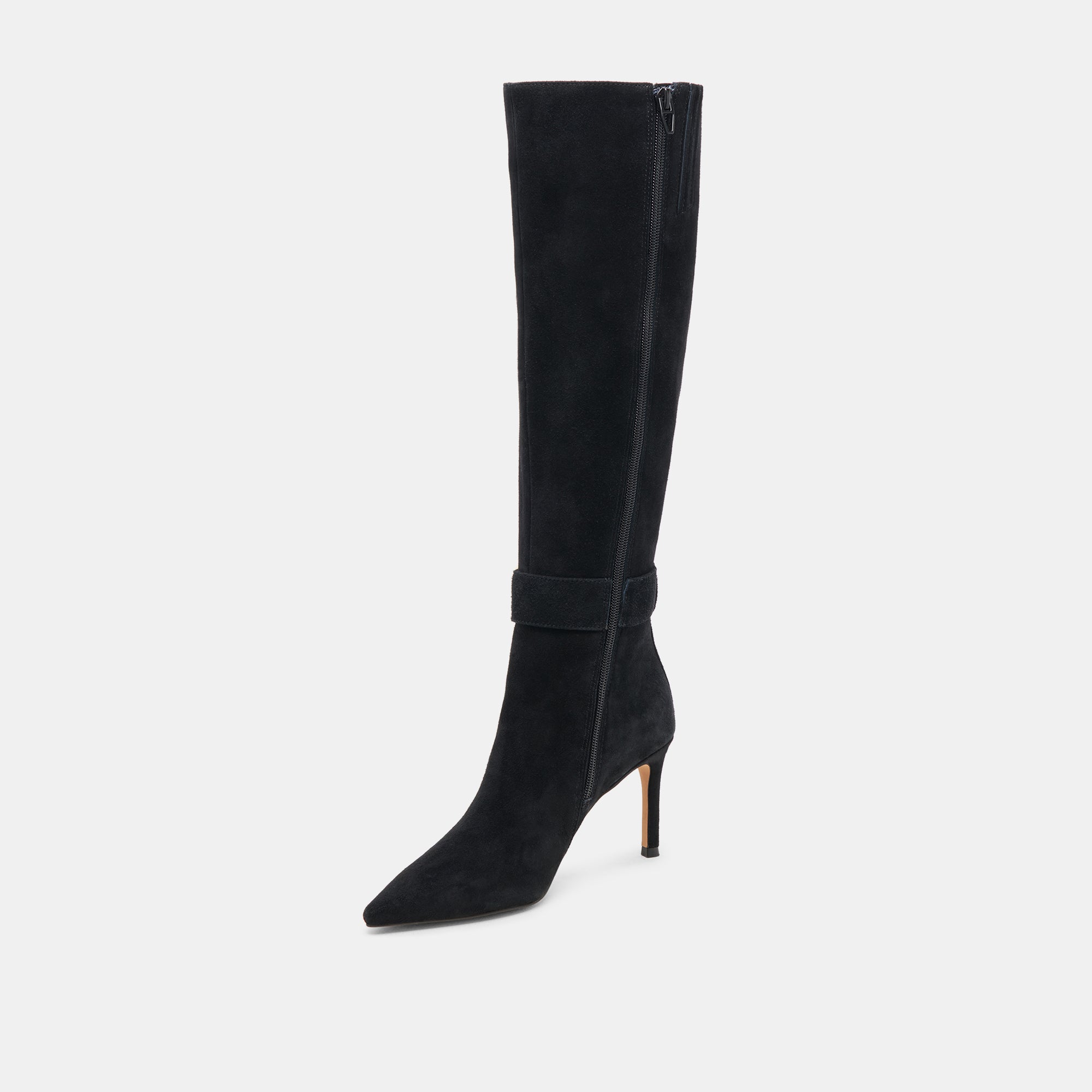 KINZY BOOTS ONYX SUEDE - Image 7