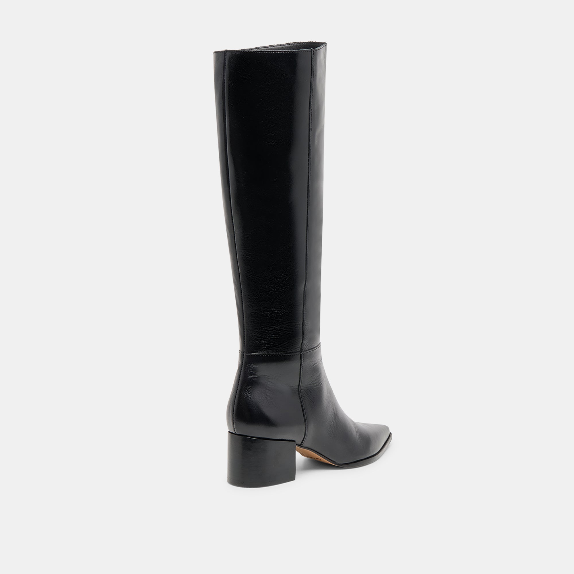 KIRSON WIDE CALF BOOTS BLACK LEATHER - Image 3