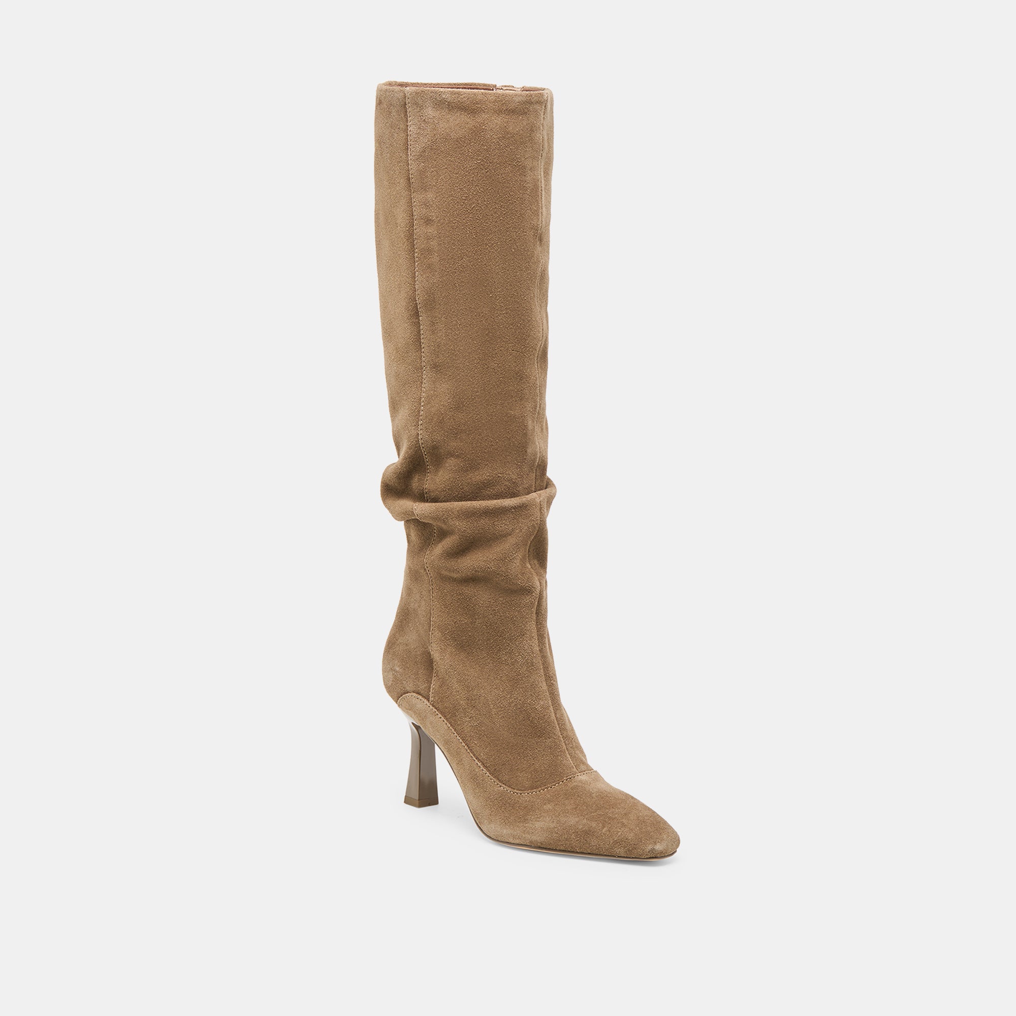 LOUSA BOOTS OLIVE SUEDE - Image 2