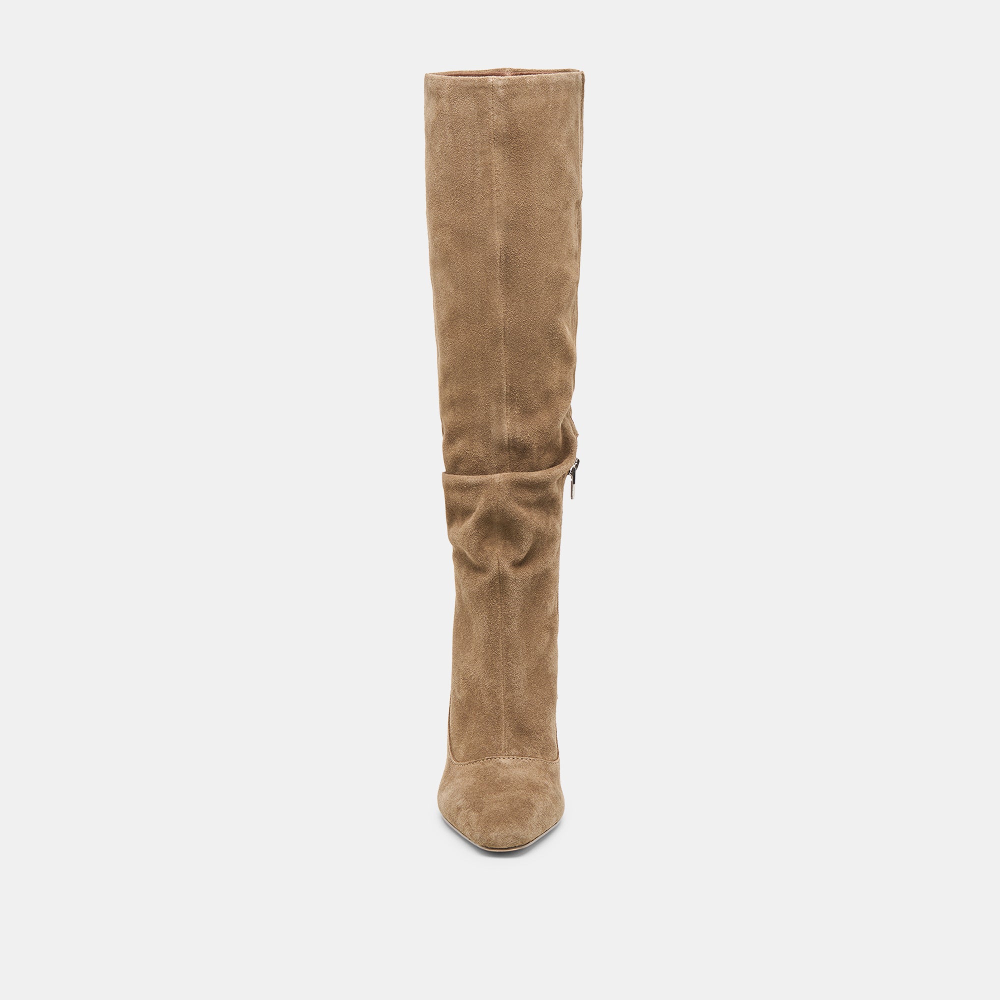 LOUSA WIDE CALF BOOTS OLIVE SUEDE - Image 6