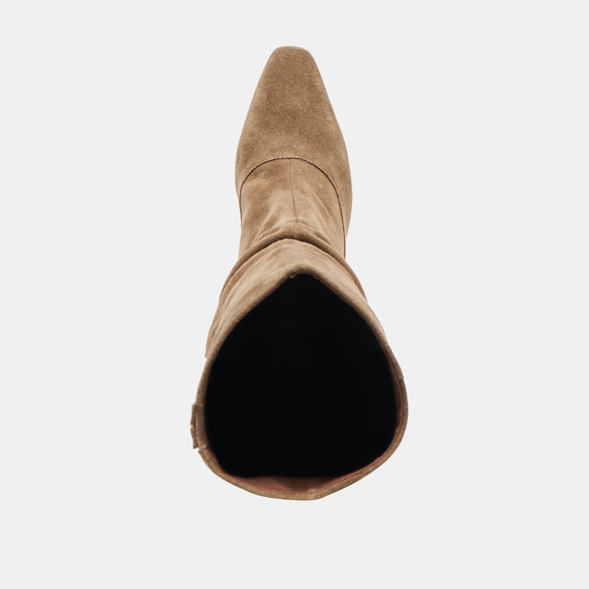 LOUSA WIDE CALF BOOTS OLIVE SUEDE - Image 8