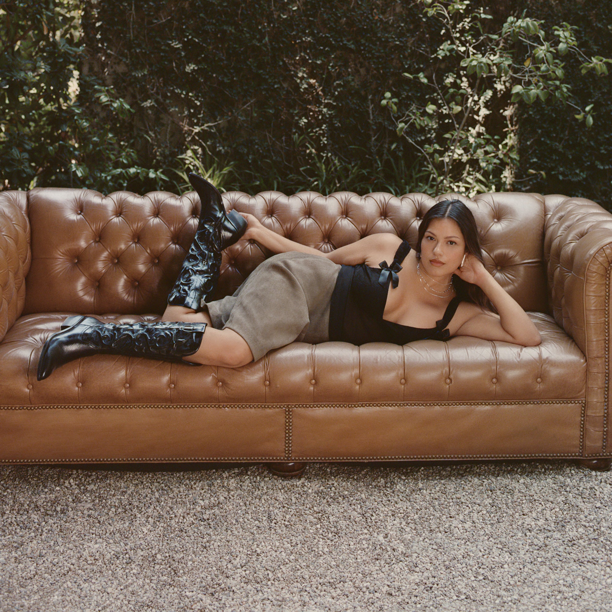 MIRLA BOOTS BLACK LEATHER - Image 2