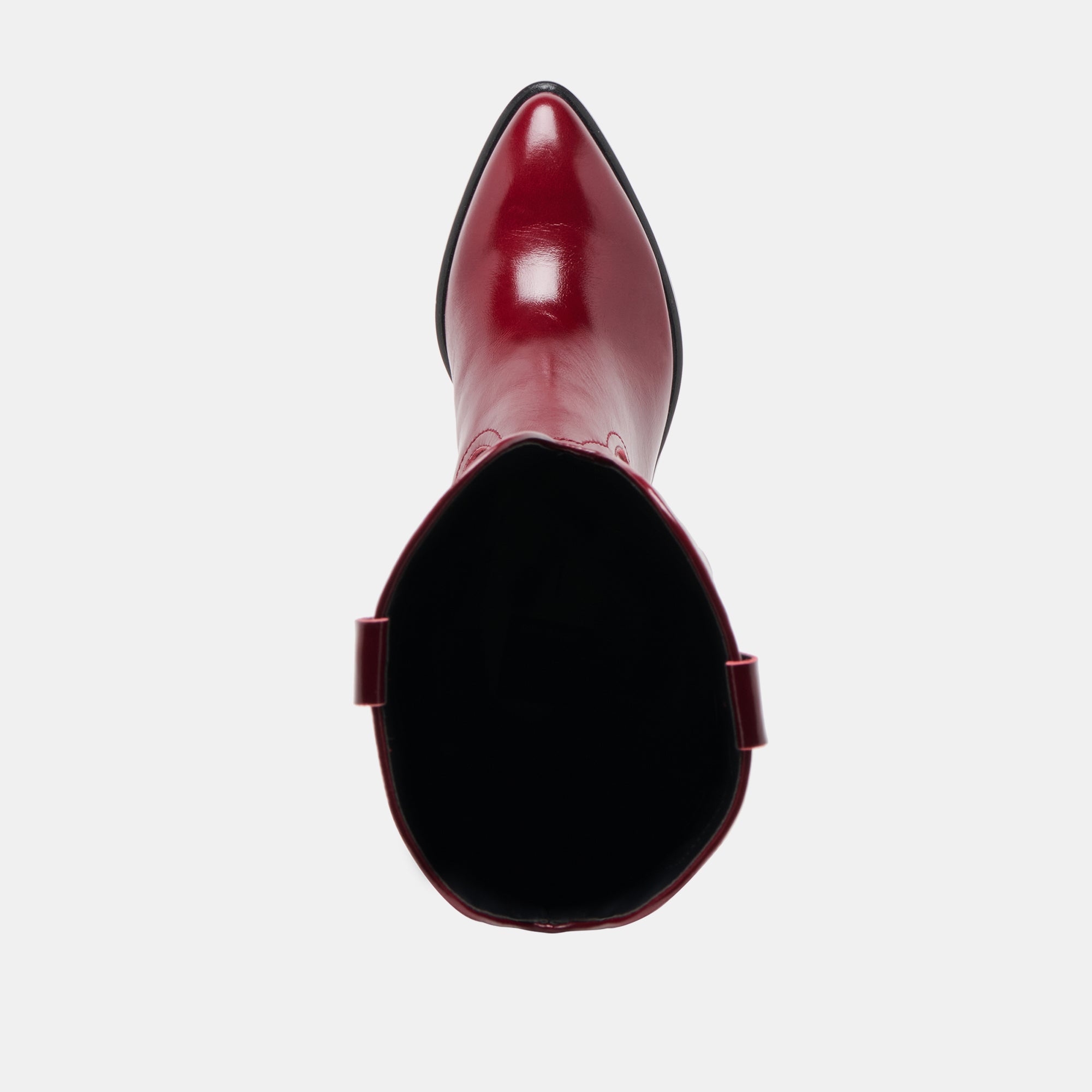 MIRLA WIDE CALF BOOTS OXBLOOD LEATHER - Image 9