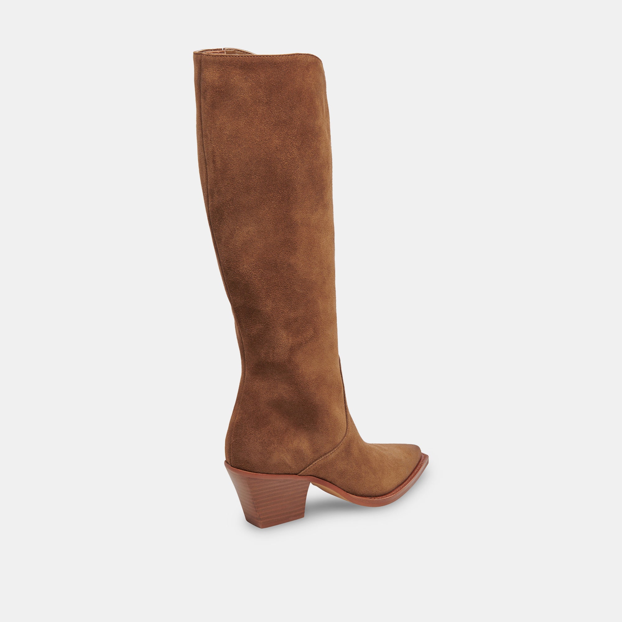 RAJ WIDE CALF BOOTS BROWN SUEDE - Image 5