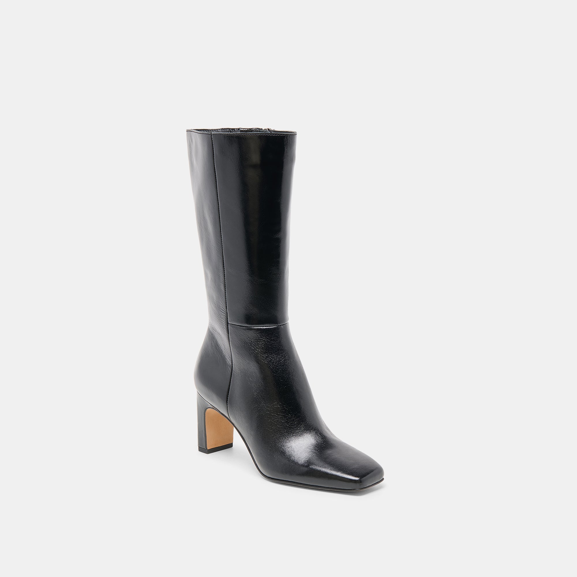 RIGGS WIDE CALF BOOTS BLACK LEATHER - Image 3
