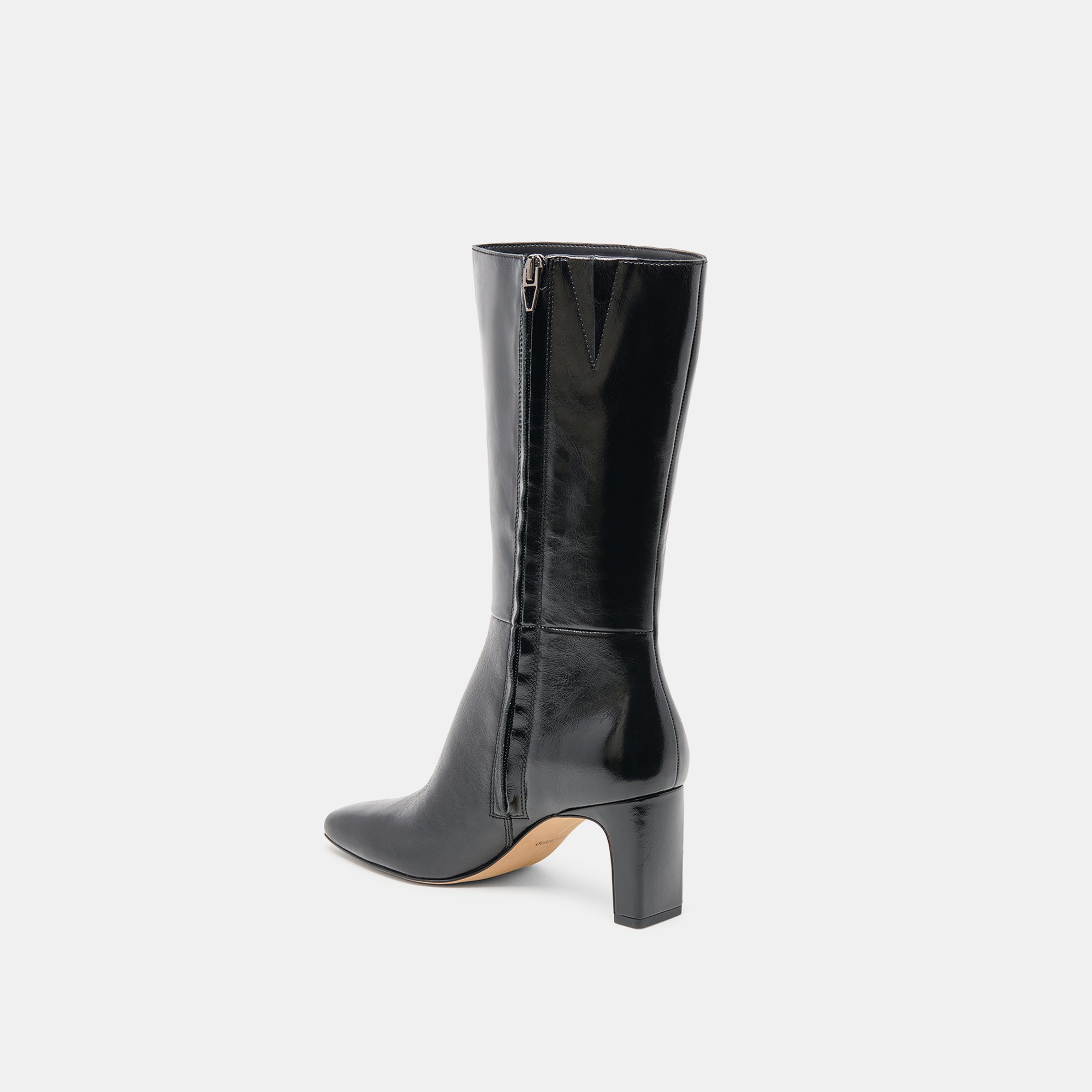 RIGGS WIDE CALF BOOTS BLACK LEATHER - Image 7
