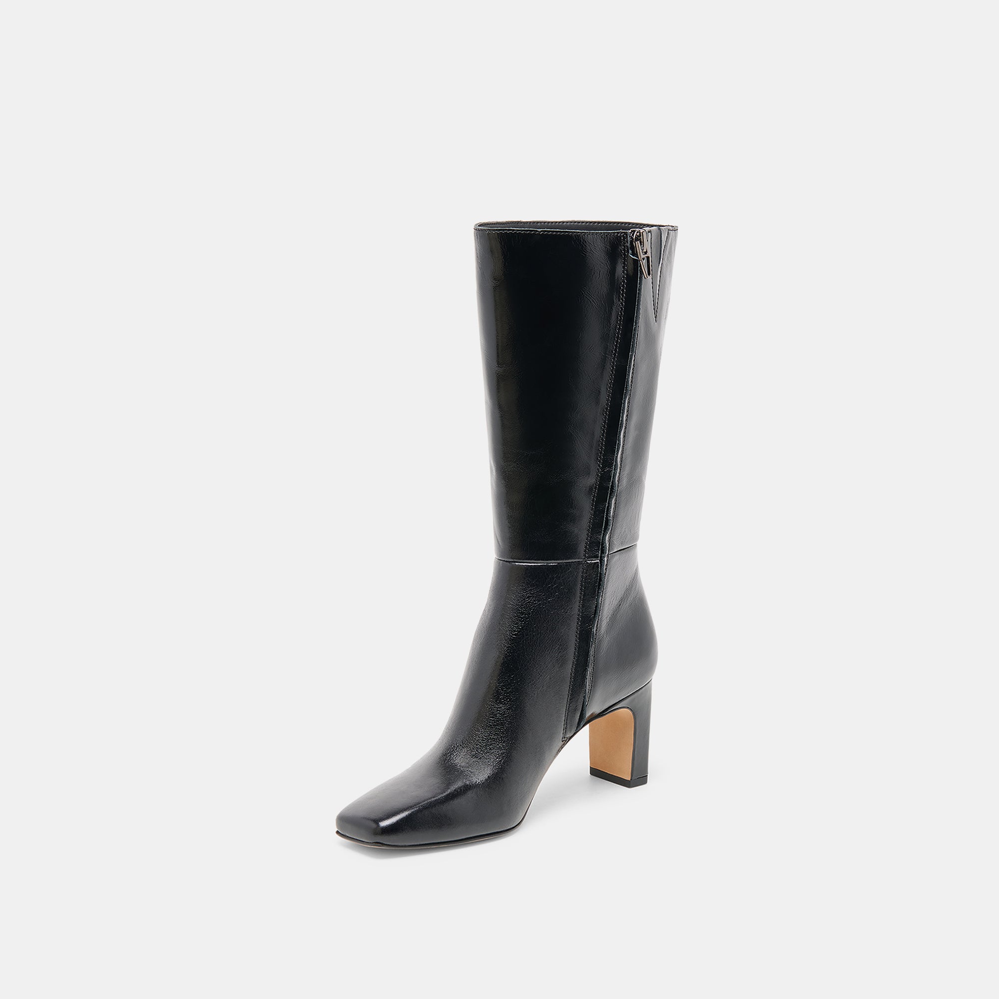 RIGGS WIDE CALF BOOTS BLACK LEATHER - Image 6