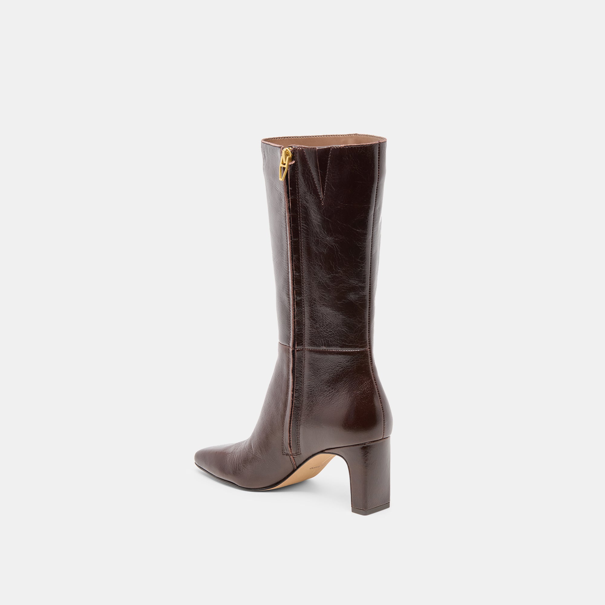 RIGGS WIDE CALF BOOTS CHOCOLATE LEATHER - Image 6