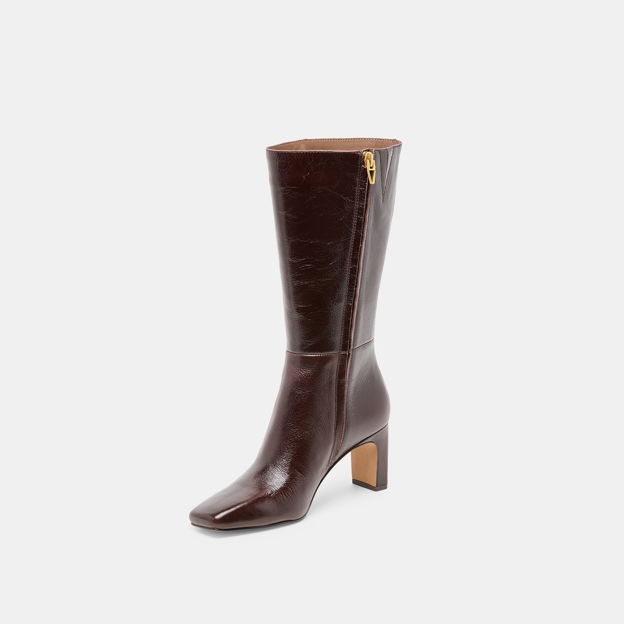 RIGGS WIDE CALF BOOTS CHOCOLATE LEATHER - Image 5